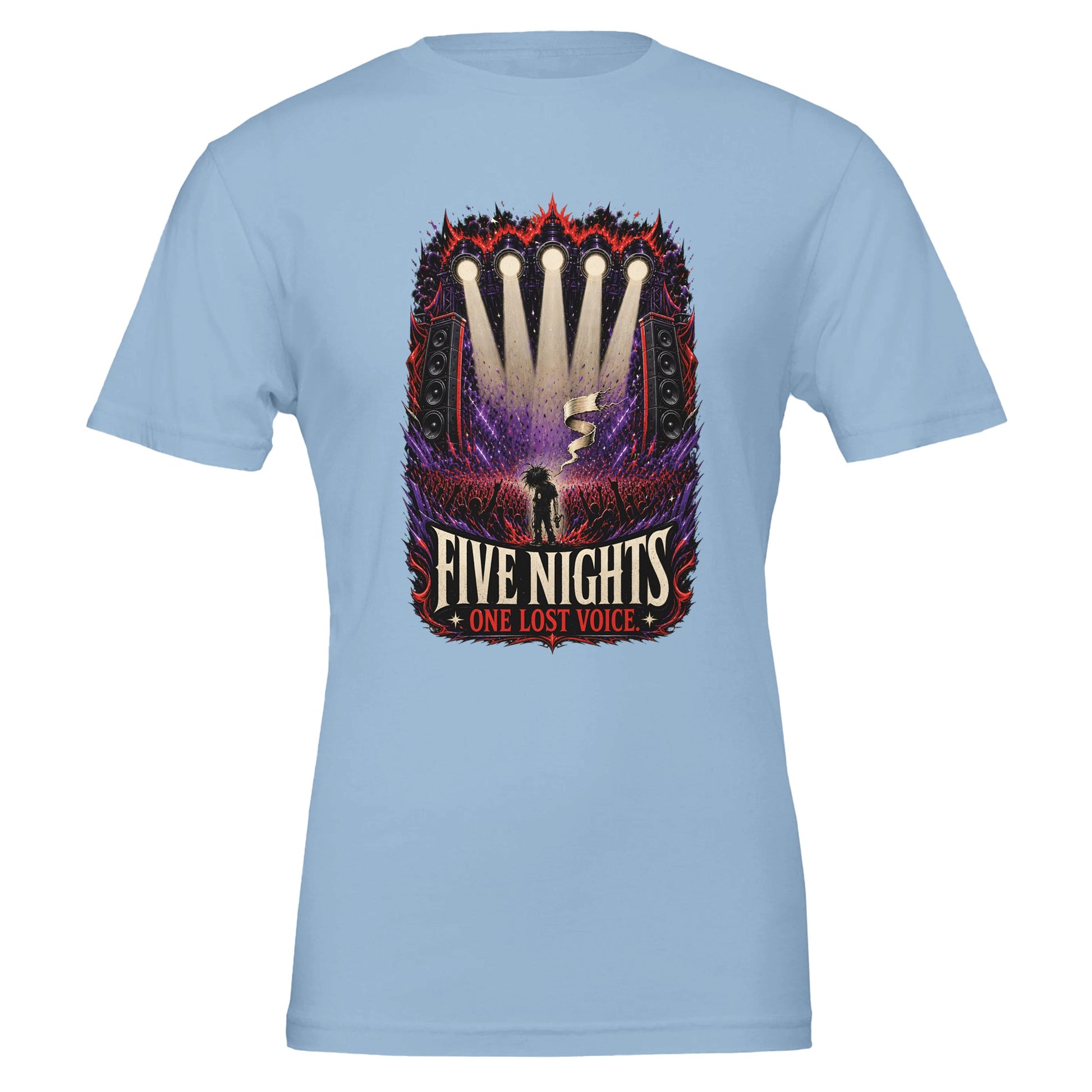 Five Nights, One Lost Voice T-shirt — product view 2
