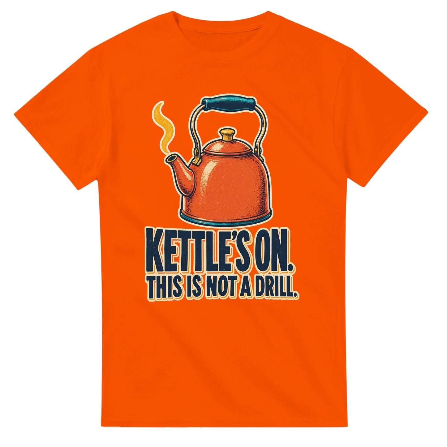 Kettle's On – This Is Not a Drill T-shirt — product view 7