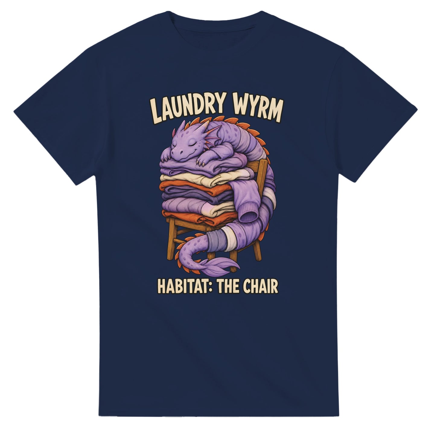 Laundry Wyrm – Habitat: The Chair T-shirt — product view 5