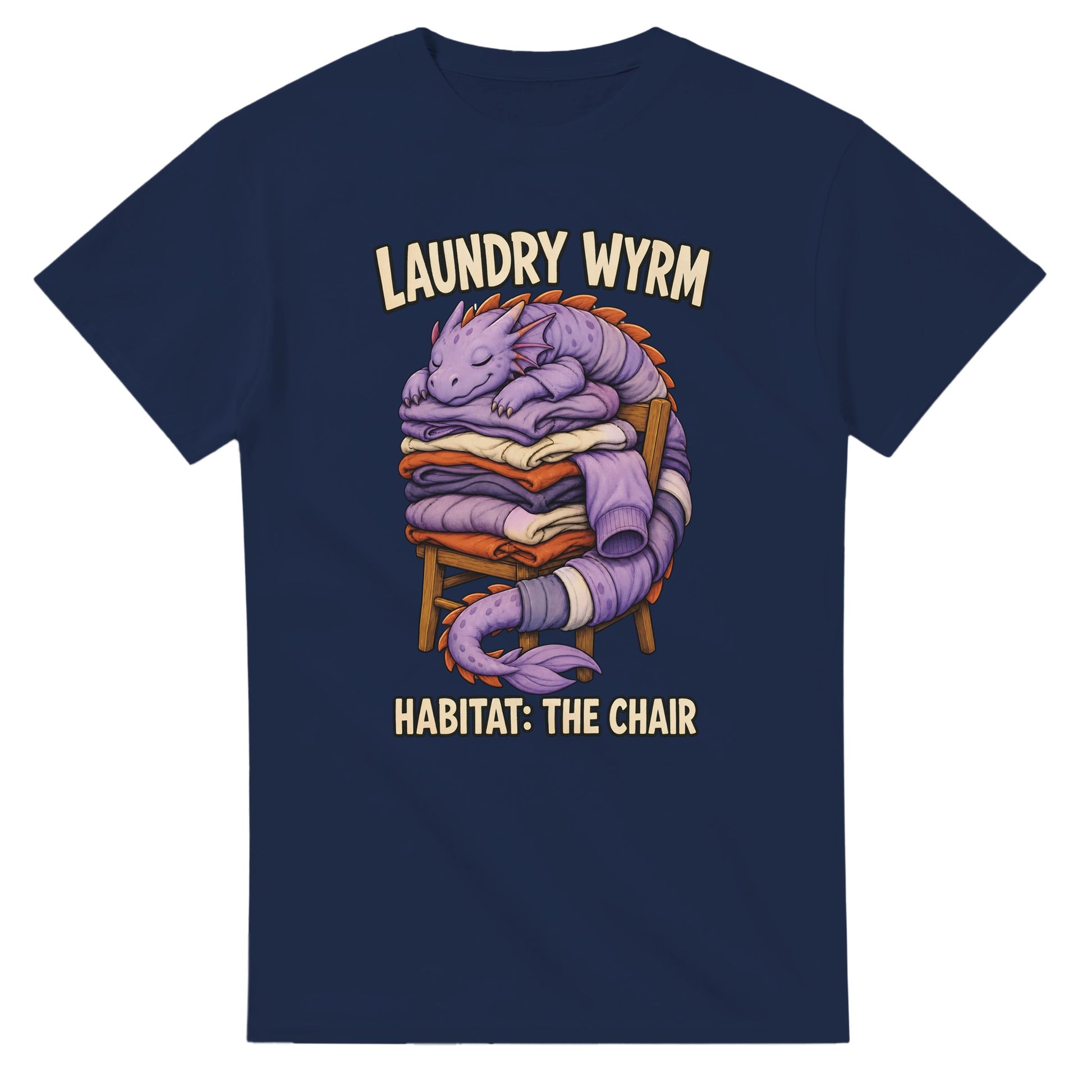 Laundry Wyrm – Habitat: The Chair T-shirt — product view 5
