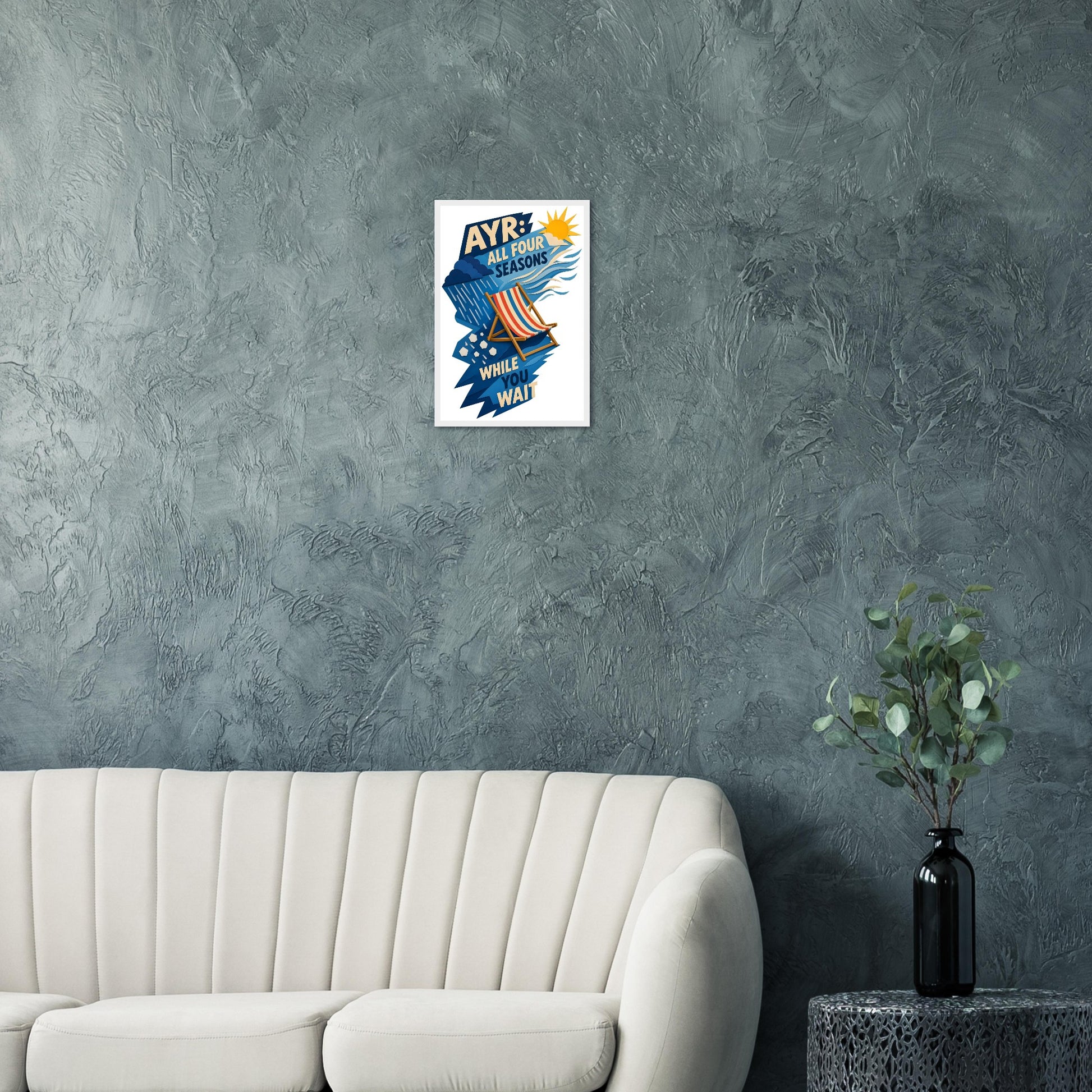 Ayr: All Four Seasons While You Wait Framed Wall Art — product view 12