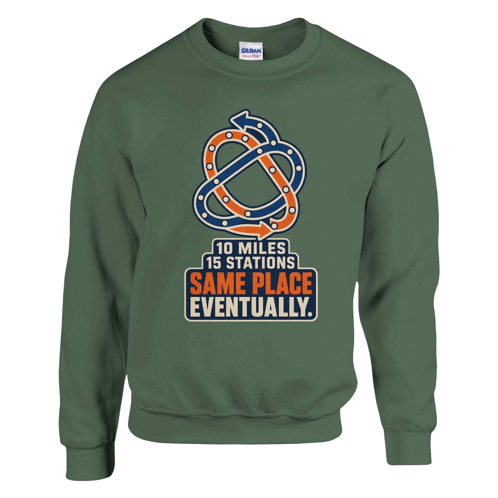 Glasgow Same Place Eventually Sweatshirt — product view 8
