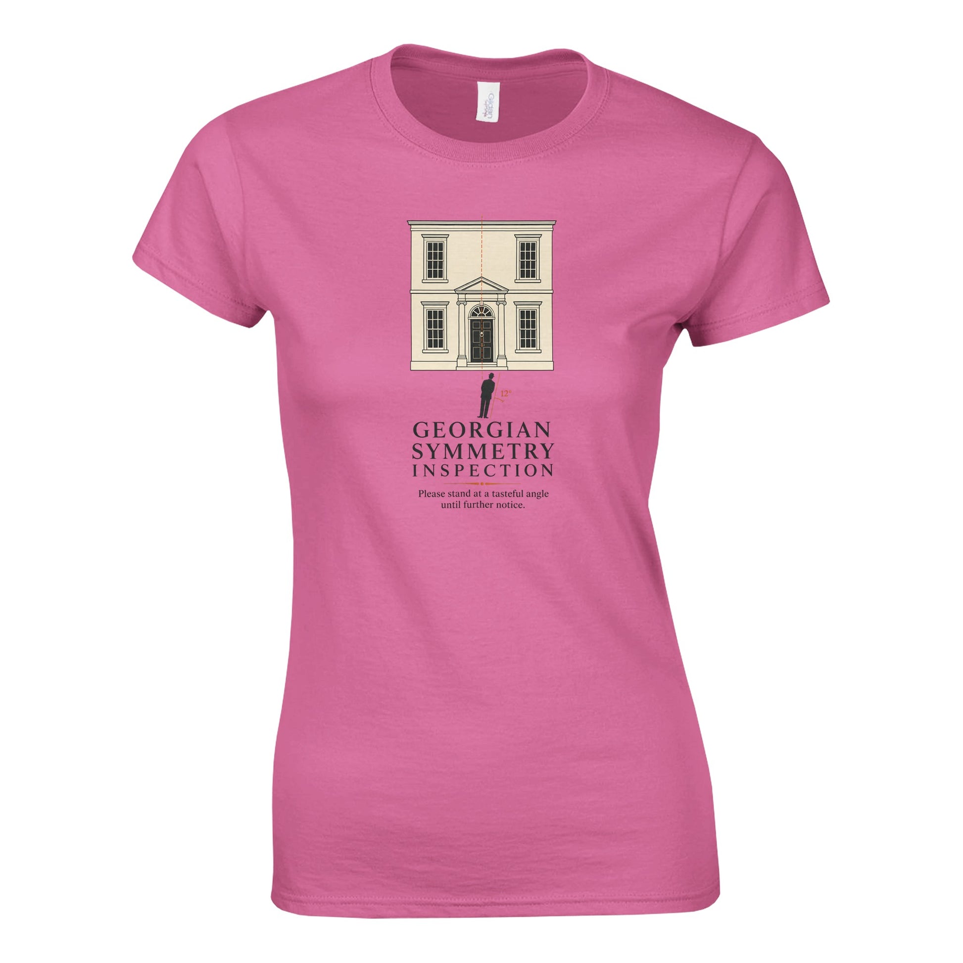 Georgian Symmetry Inspection — Bath Women's T-shirt — product view 4