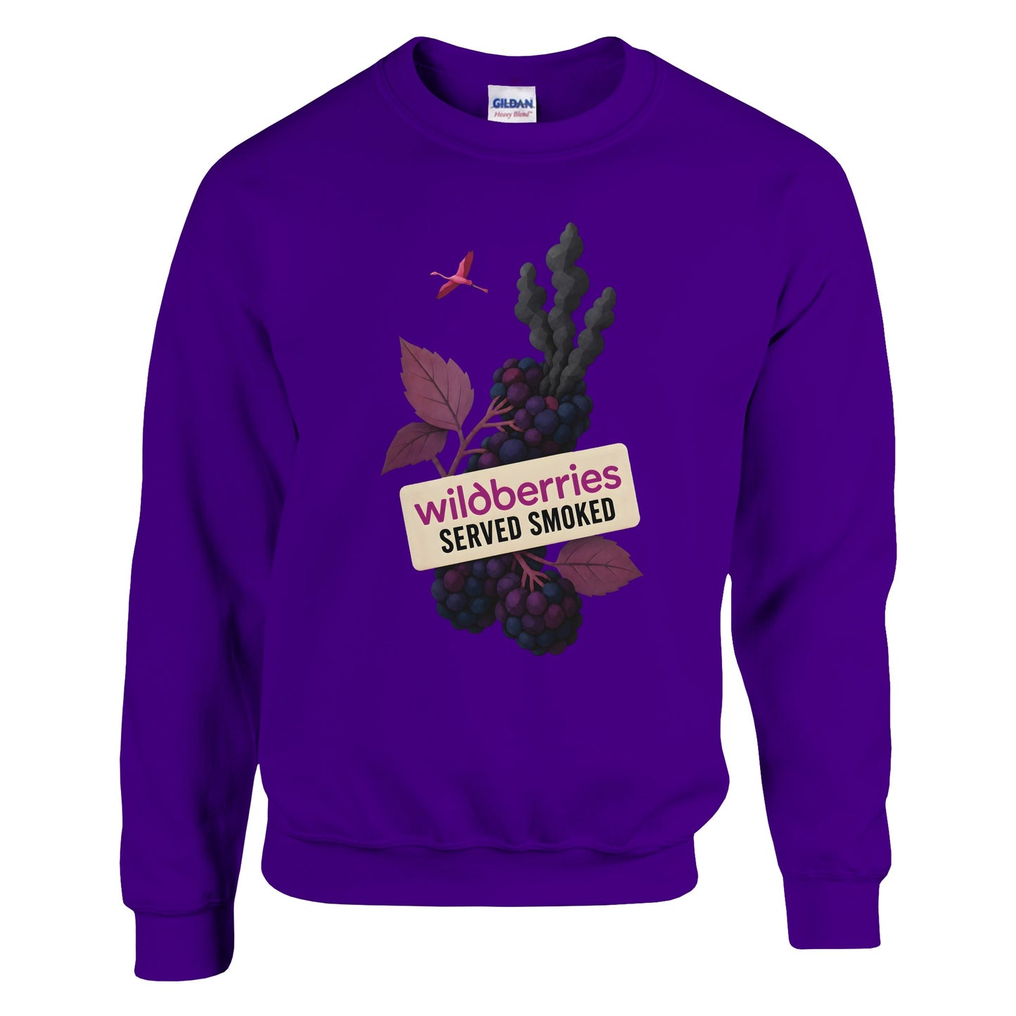 Wildberries, Served Smoked Sweatshirt — product view 6