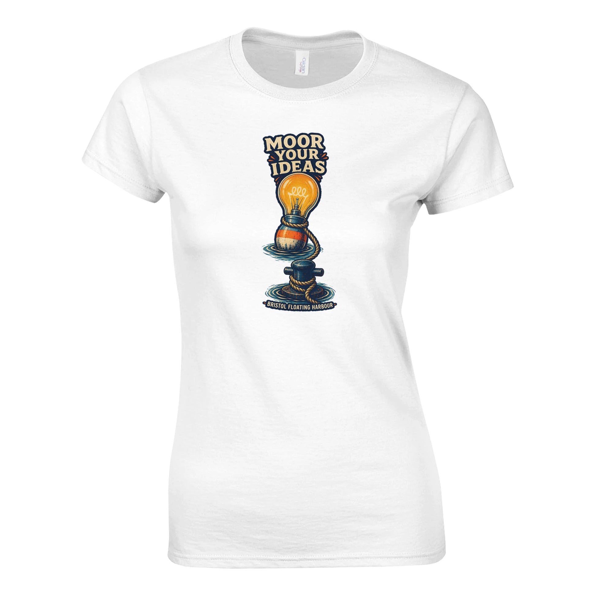 Moor Your Ideas – Bristol Floating Harbour Women's T-shirt — product view 1