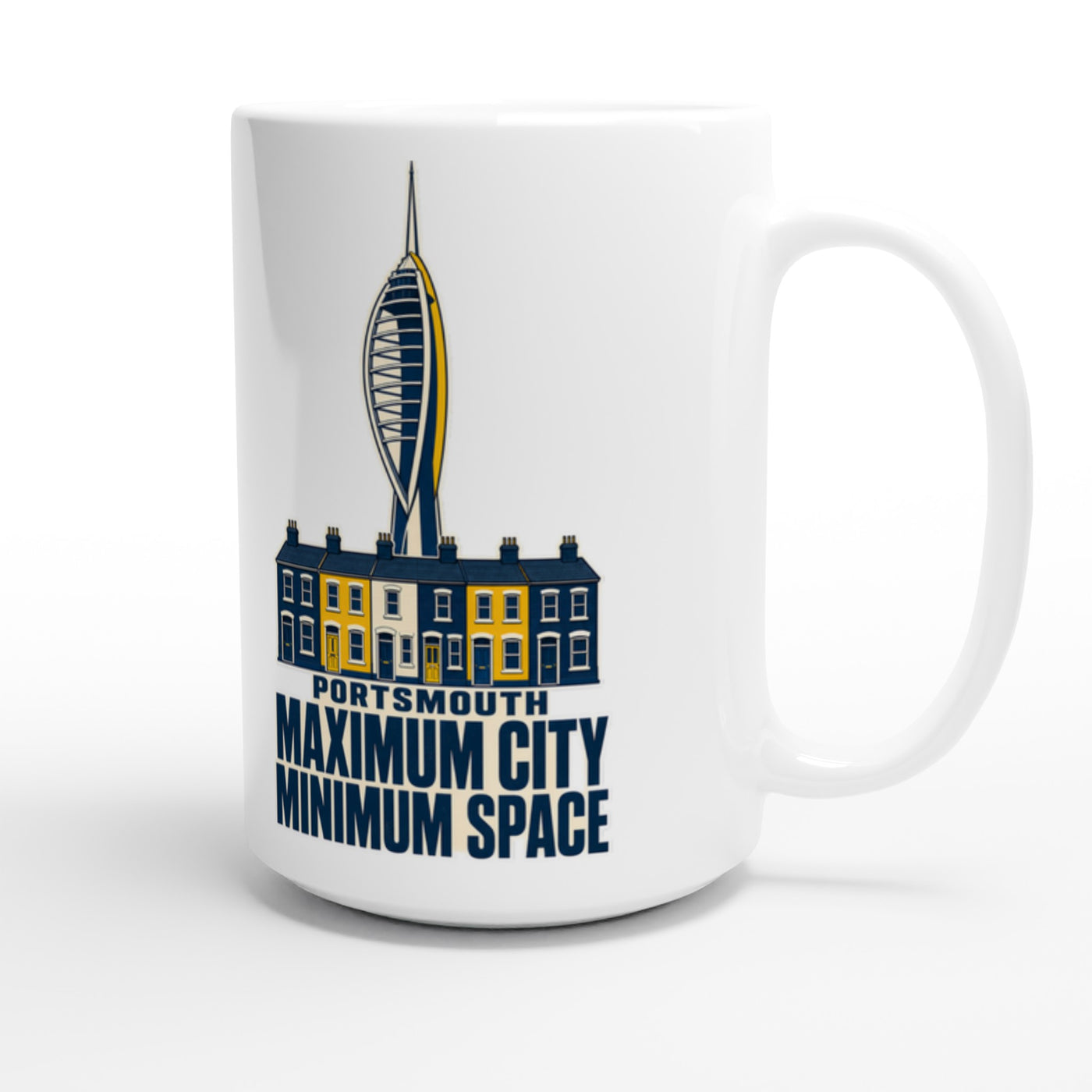 Portsmouth Maximum City Minimum Space Large Mug