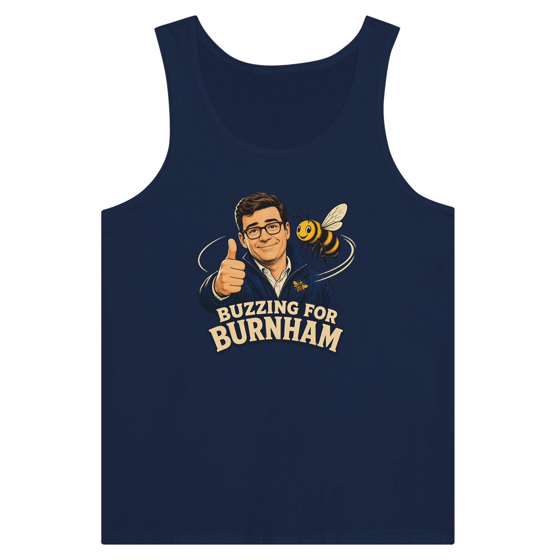 Buzzing for Burnham Premium Unisex Tank Top — product view 9