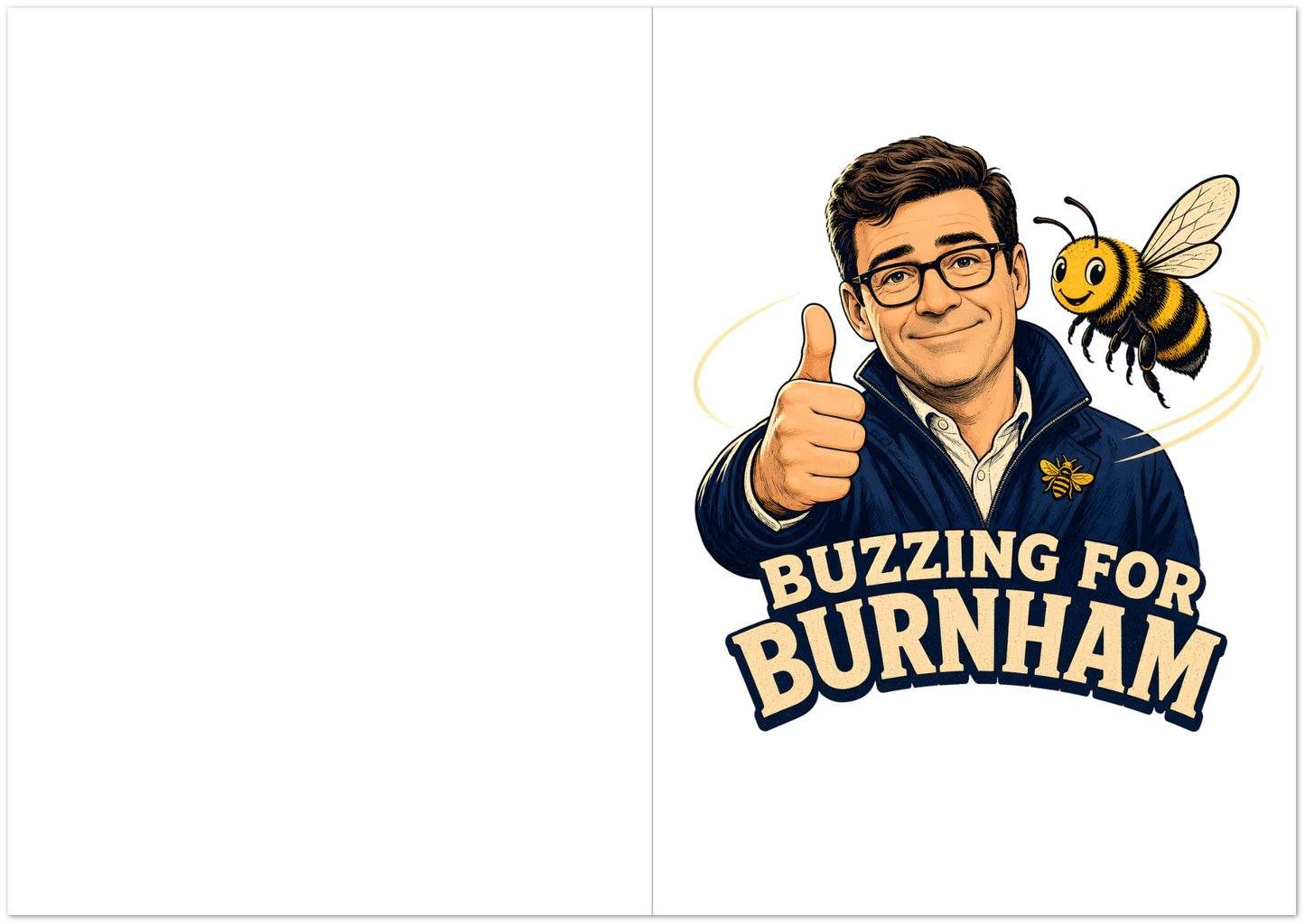 Buzzing for Burnham Greeting Card Pack — product view 5