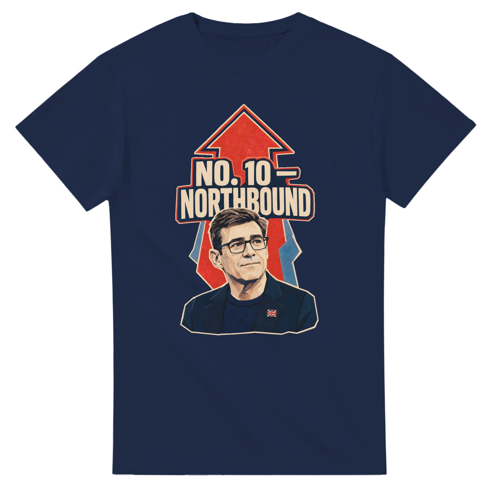 No. 10 — Northbound Andy Burnham Political Satire T-shirt — product view 5