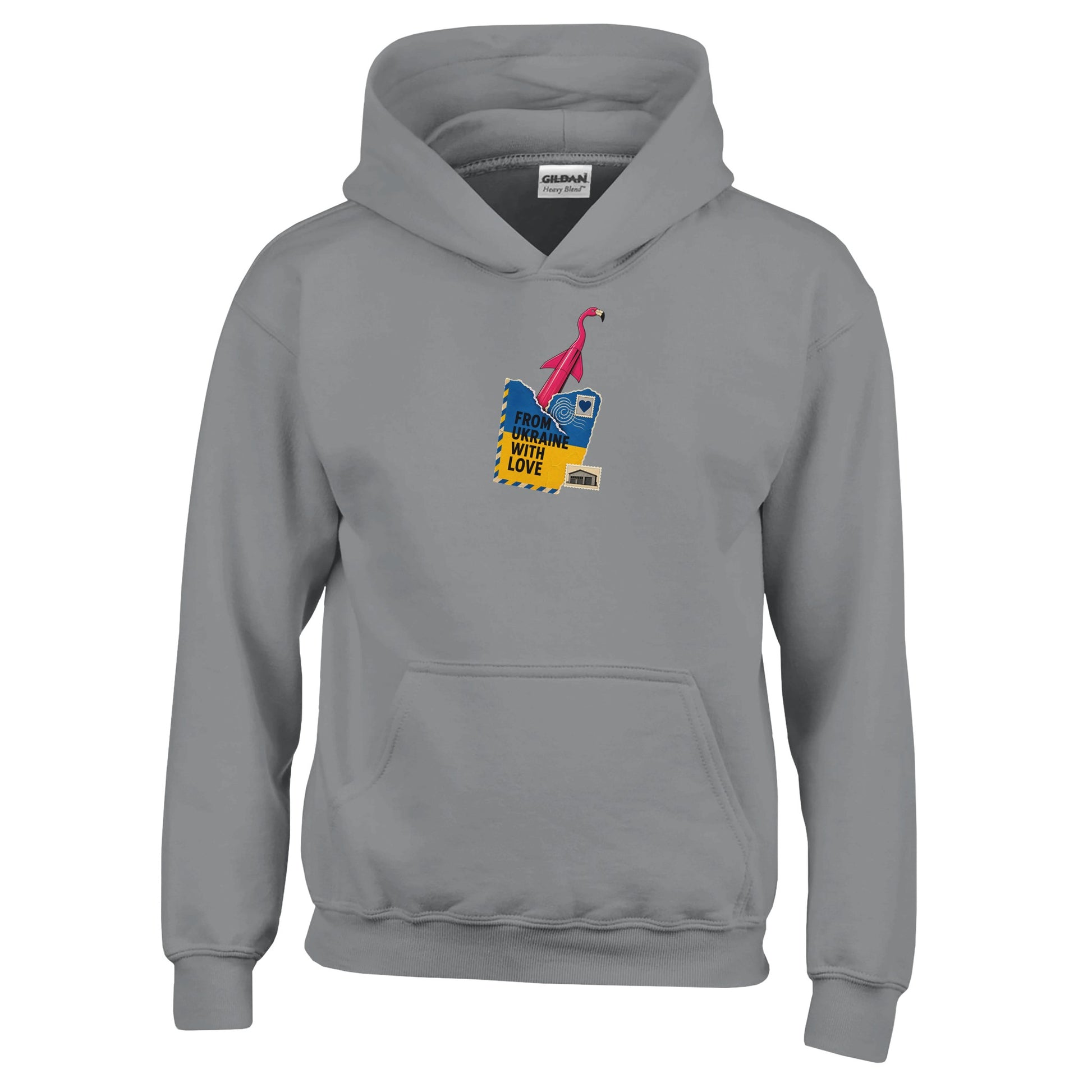 From Ukraine With Love Kids' Hoodie — product view 13