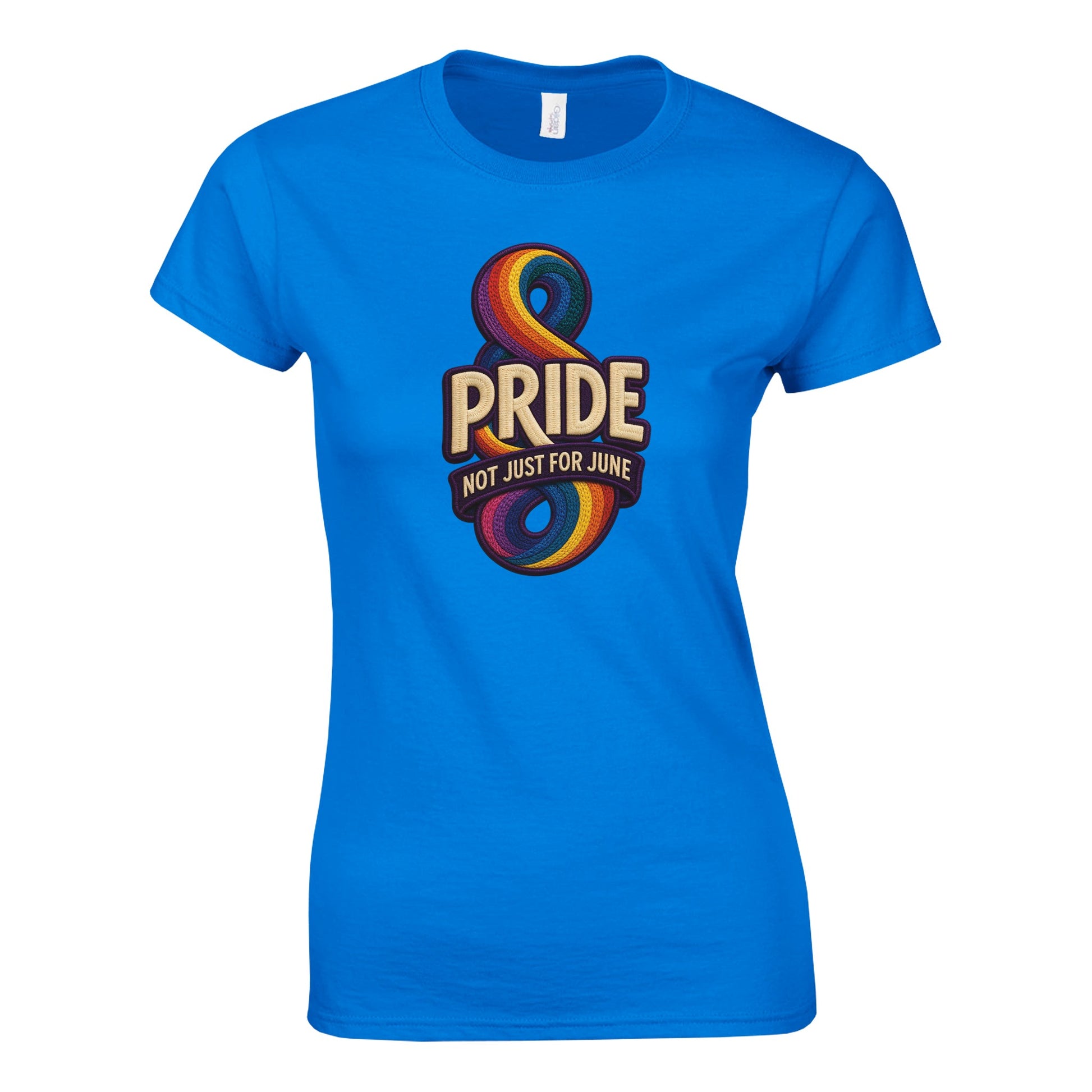Pride: Not Just for June Women's T-shirt — product view 6