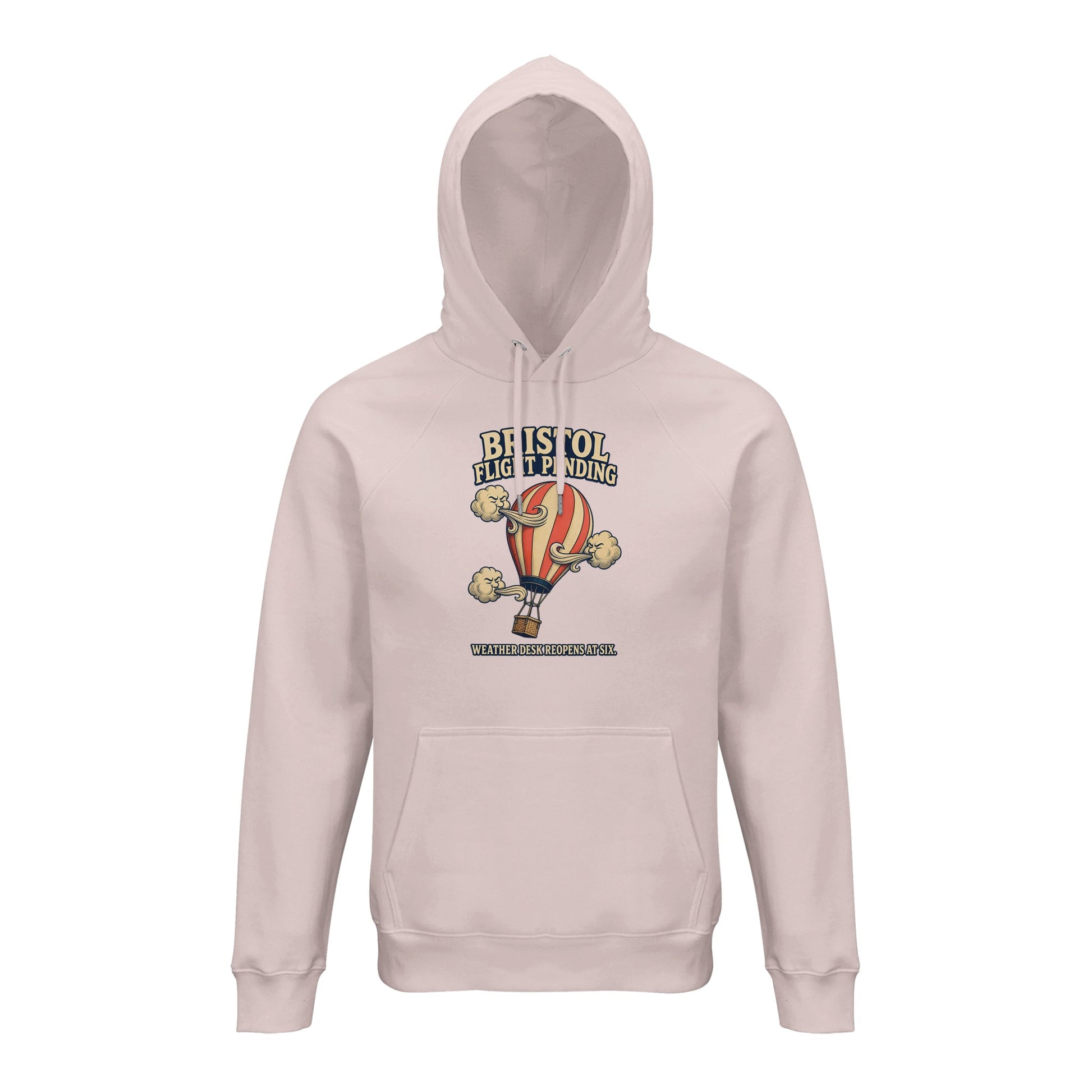 Bristol Flight Pending – Weather Desk Hoodie — product view 8