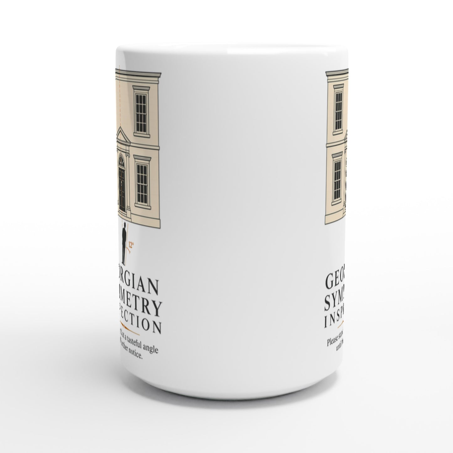 Georgian Symmetry Inspection — Bath Large Mug — product view 2
