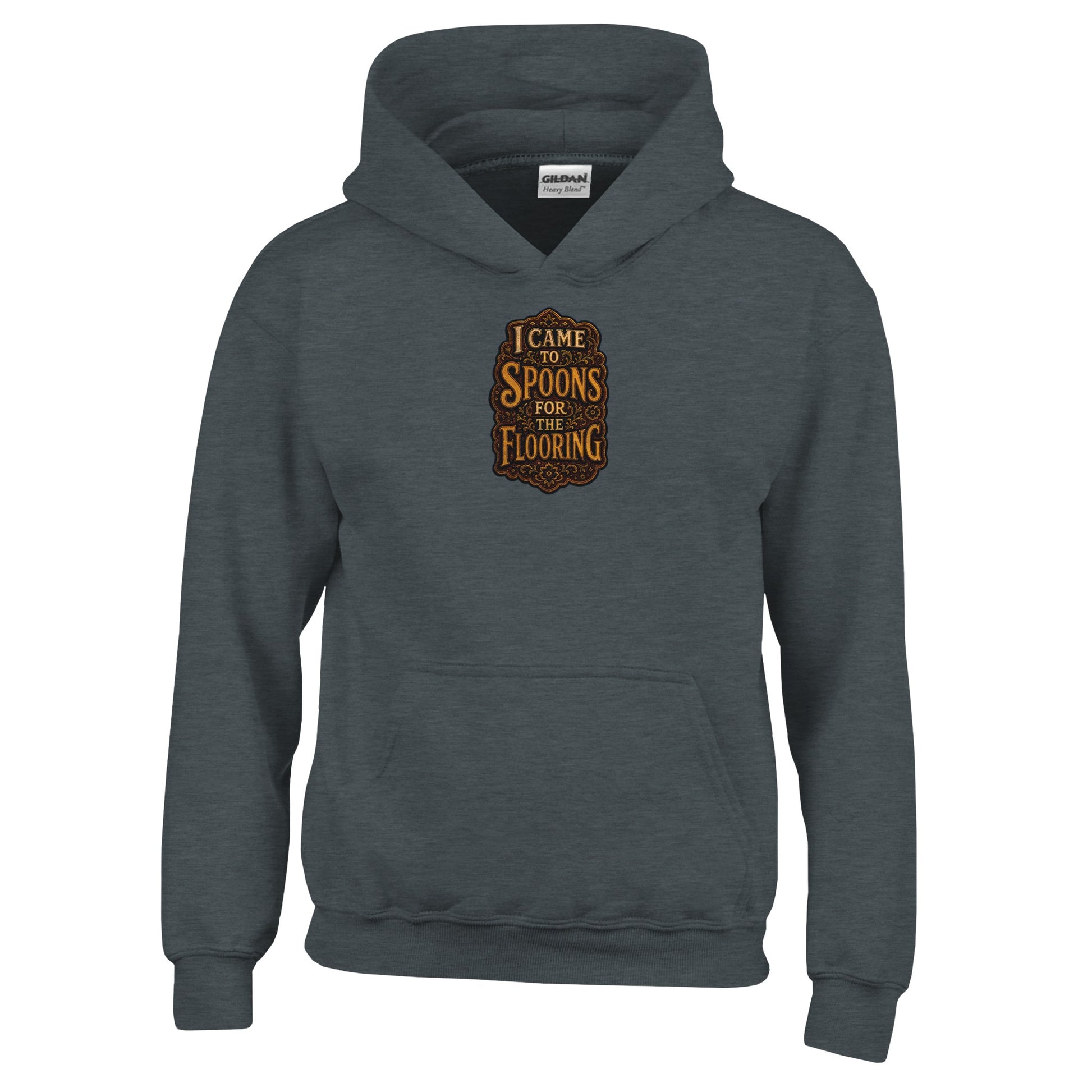 I Came to Spoons for the Flooring Kids' Hoodie — product view 9