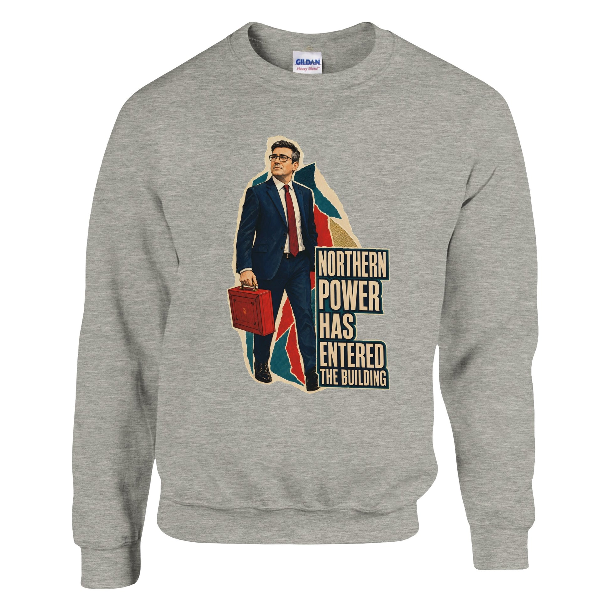 Northern Power Has Entered the Building Tote Bag Sweatshirt — product view 17