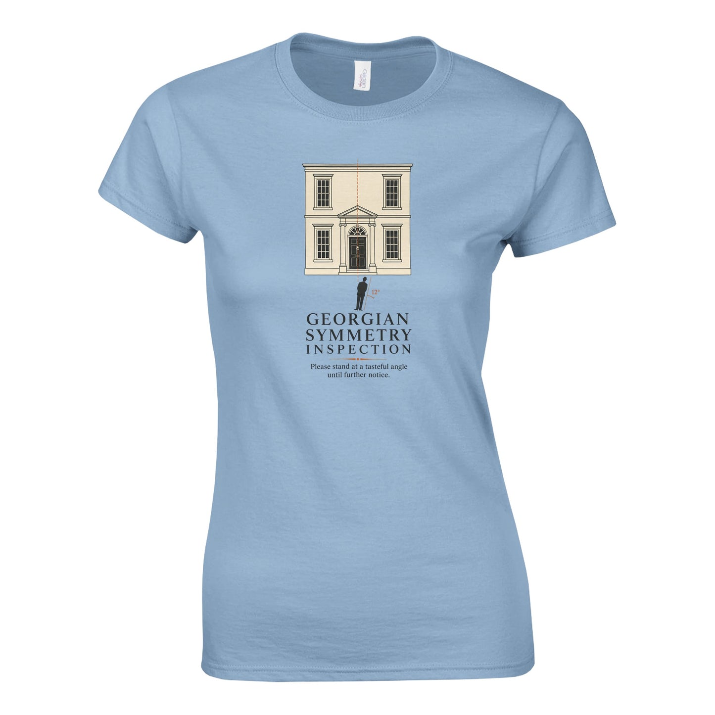Georgian Symmetry Inspection — Bath Women's T-shirt — product view 3