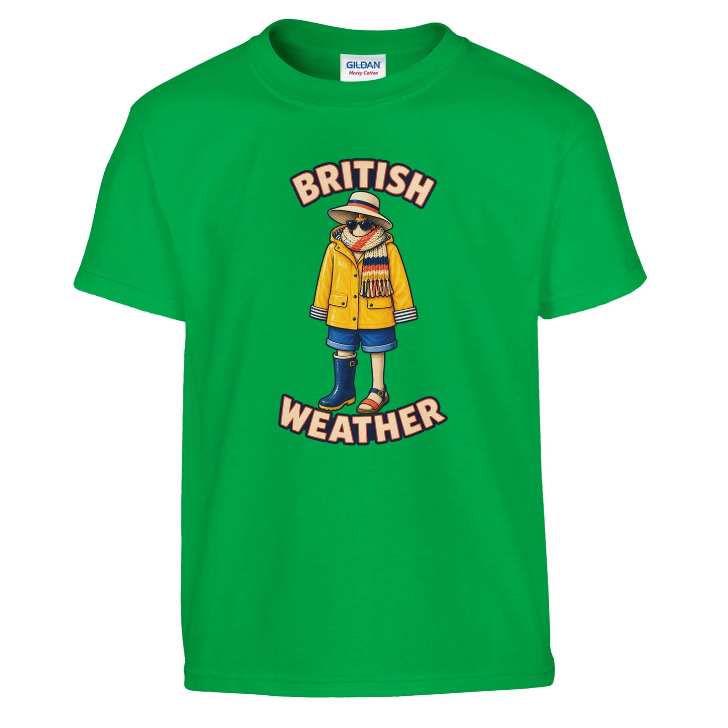 British Weather All-Weather Outfit Kids' T-shirt — product view 8