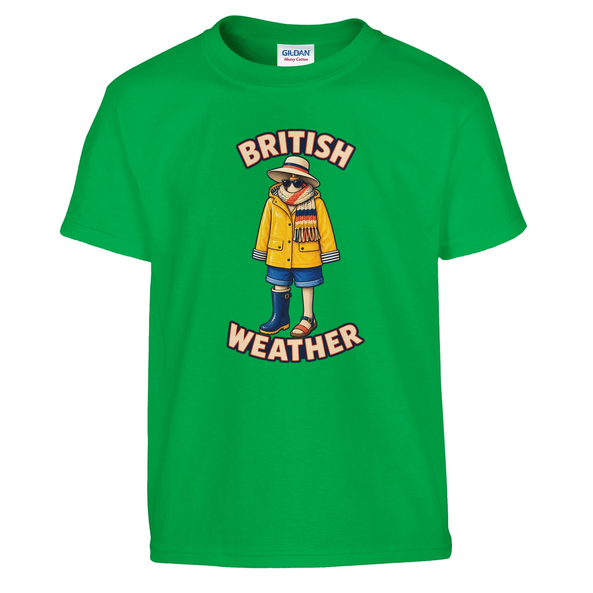 British Weather All-Weather Outfit Kids' T-shirt — product view 8