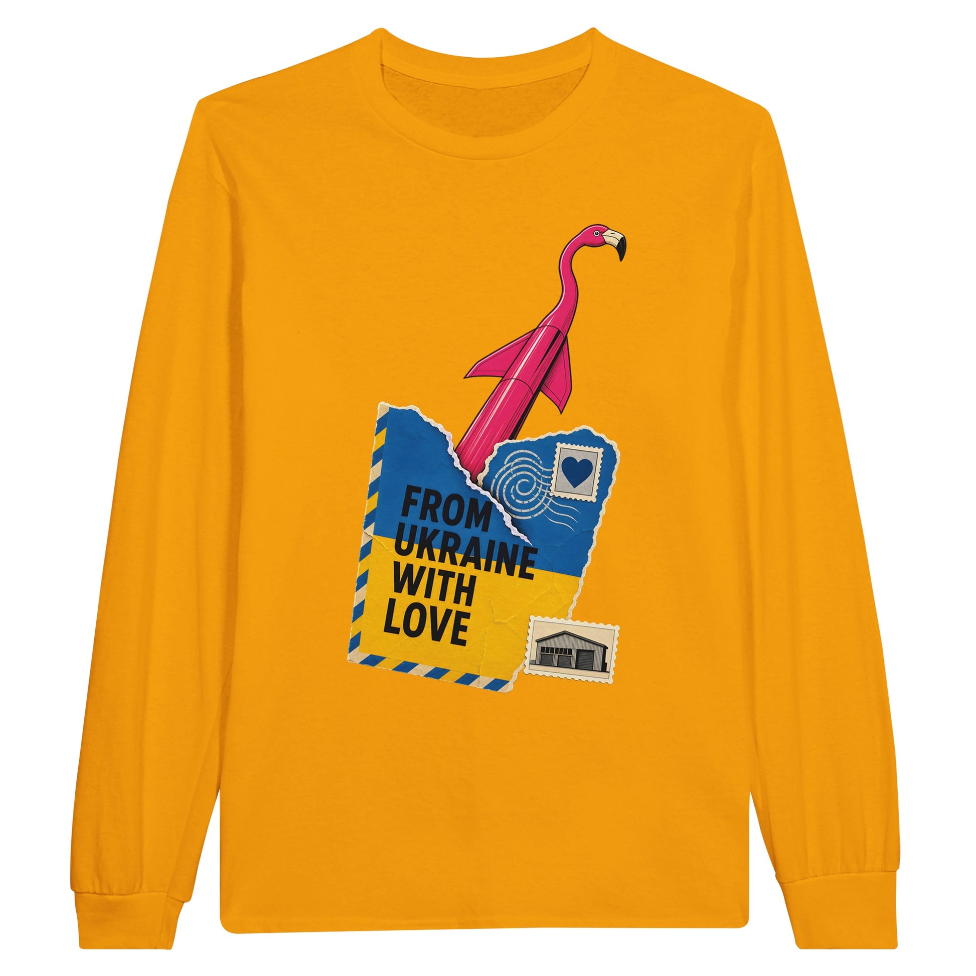 From Ukraine With Love Long-Sleeve T-shirt — product view 4