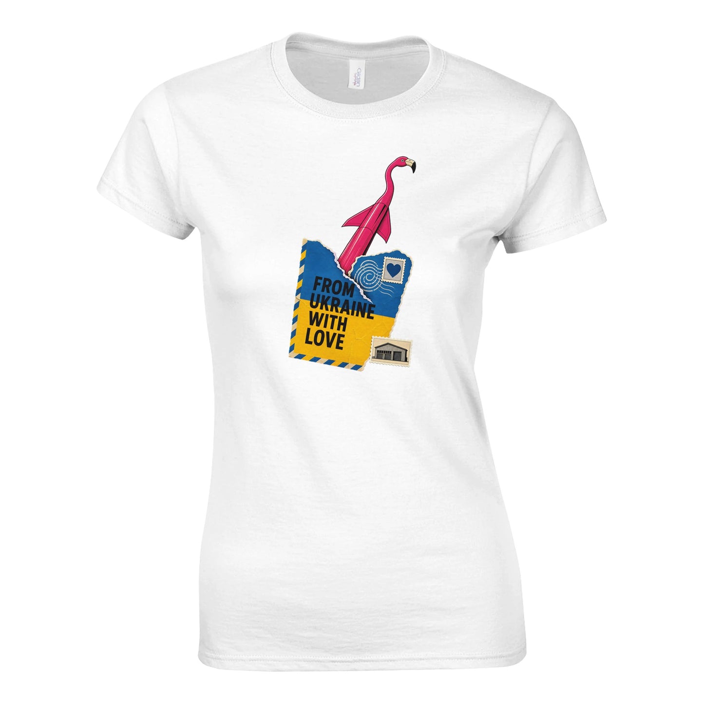 From Ukraine With Love Women's T-shirt — product view 1
