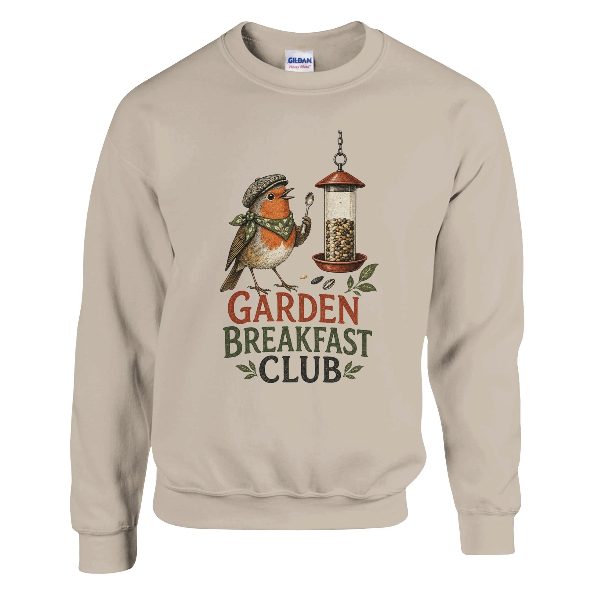 Garden Breakfast Club Robin Graphic Sweatshirt — product view 2