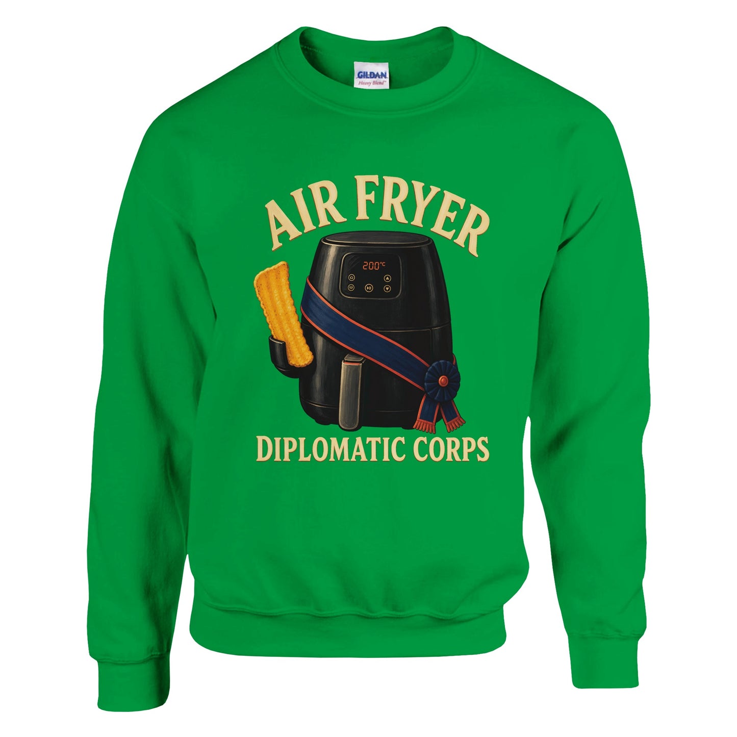 Air Fryer Diplomatic Corps Sweatshirt — product view 12