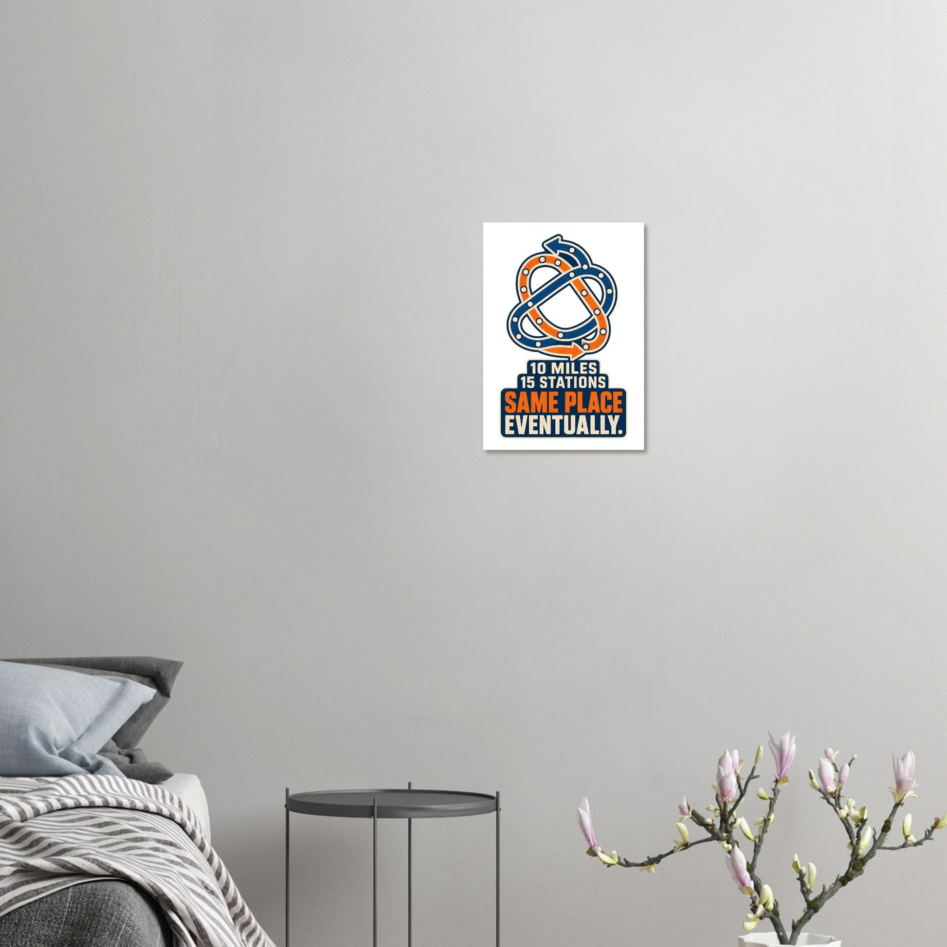 Glasgow Same Place Eventually Poster — product view 7