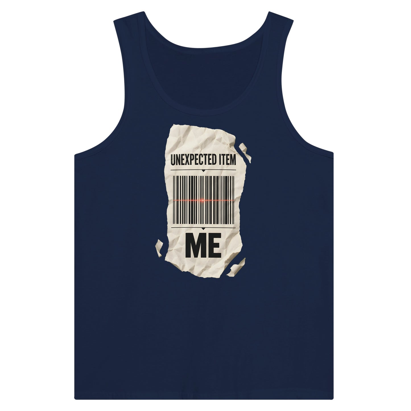 Unexpected Item: Me Premium Unisex Tank Top — product view 9