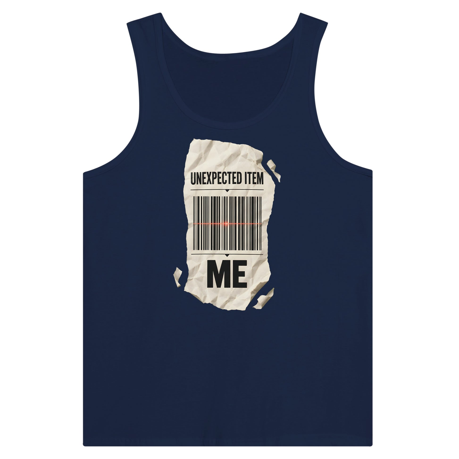 Unexpected Item: Me Premium Unisex Tank Top — product view 9