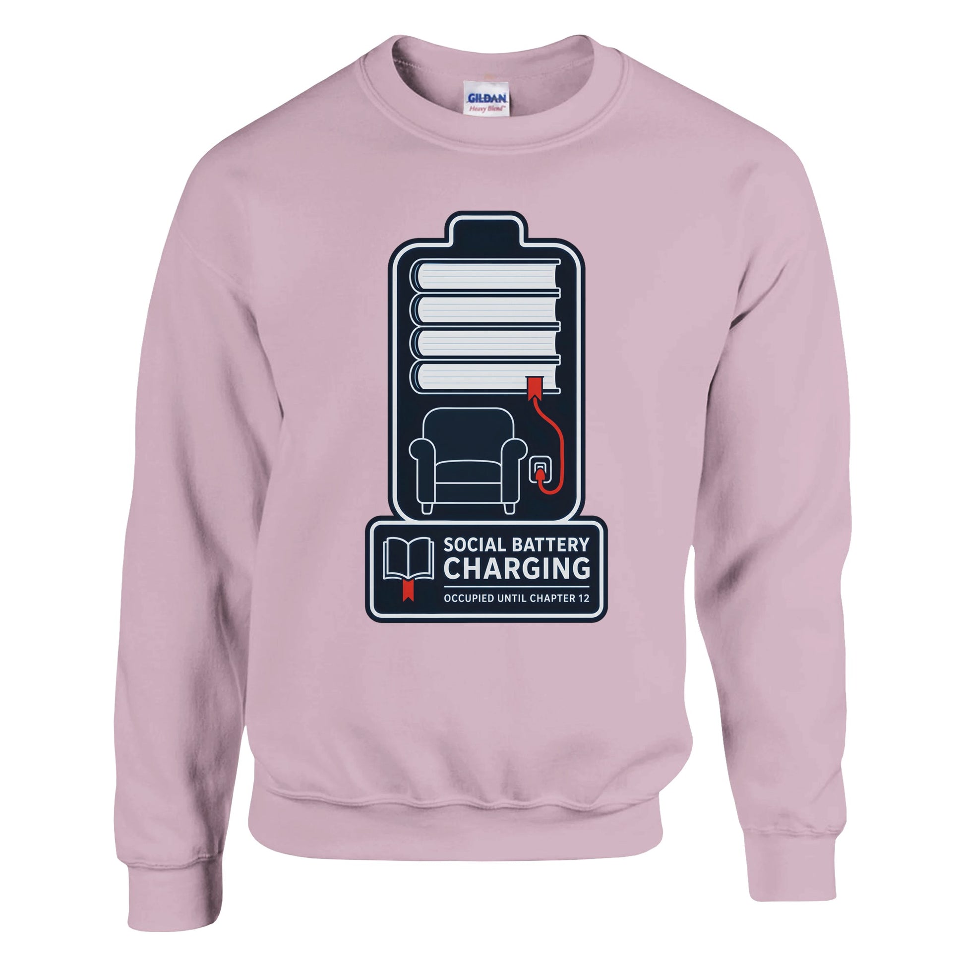 Social Battery Charging Sweatshirt — product view 9
