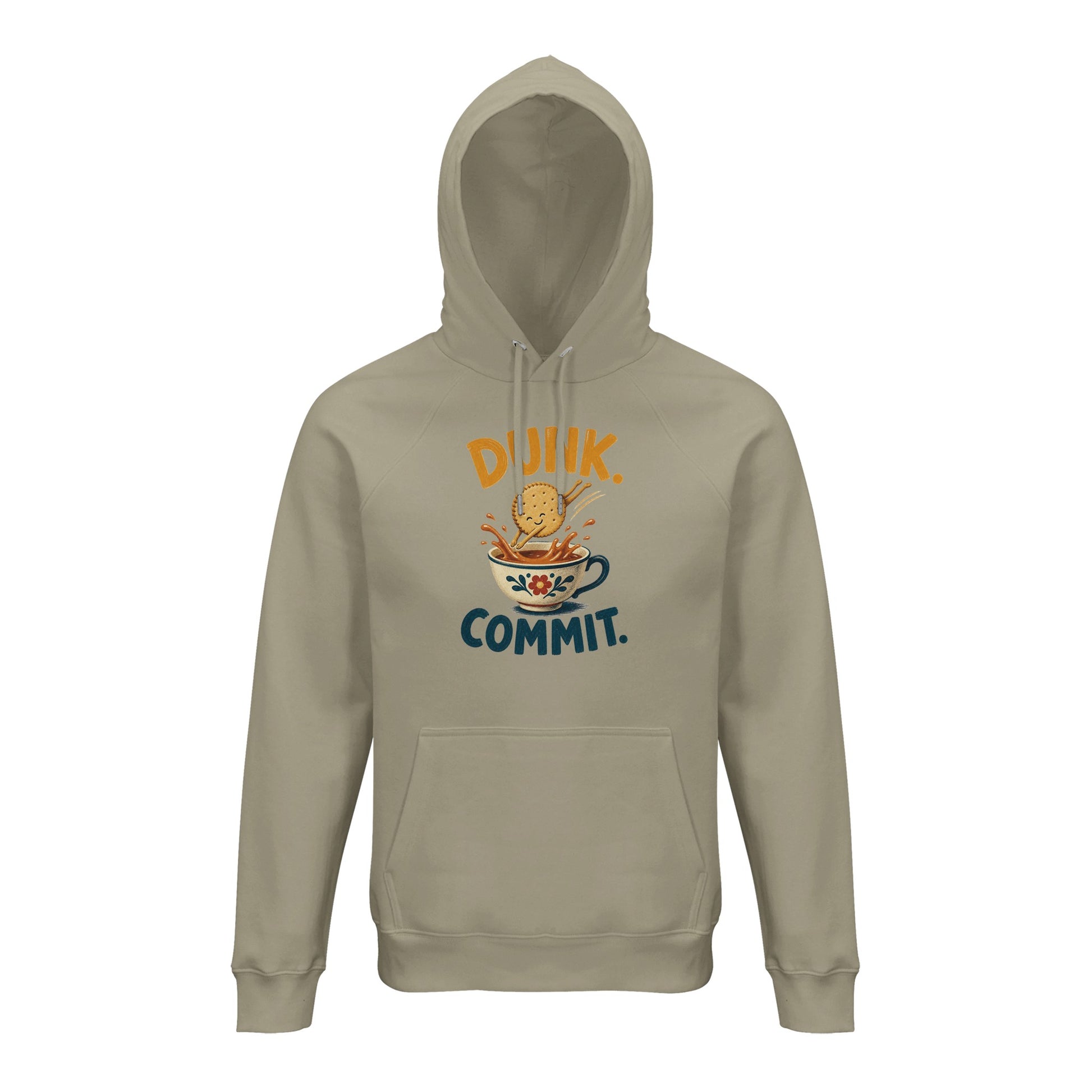 Dunk. Commit. Tea Biscuit Graphic Hoodie — product view 3
