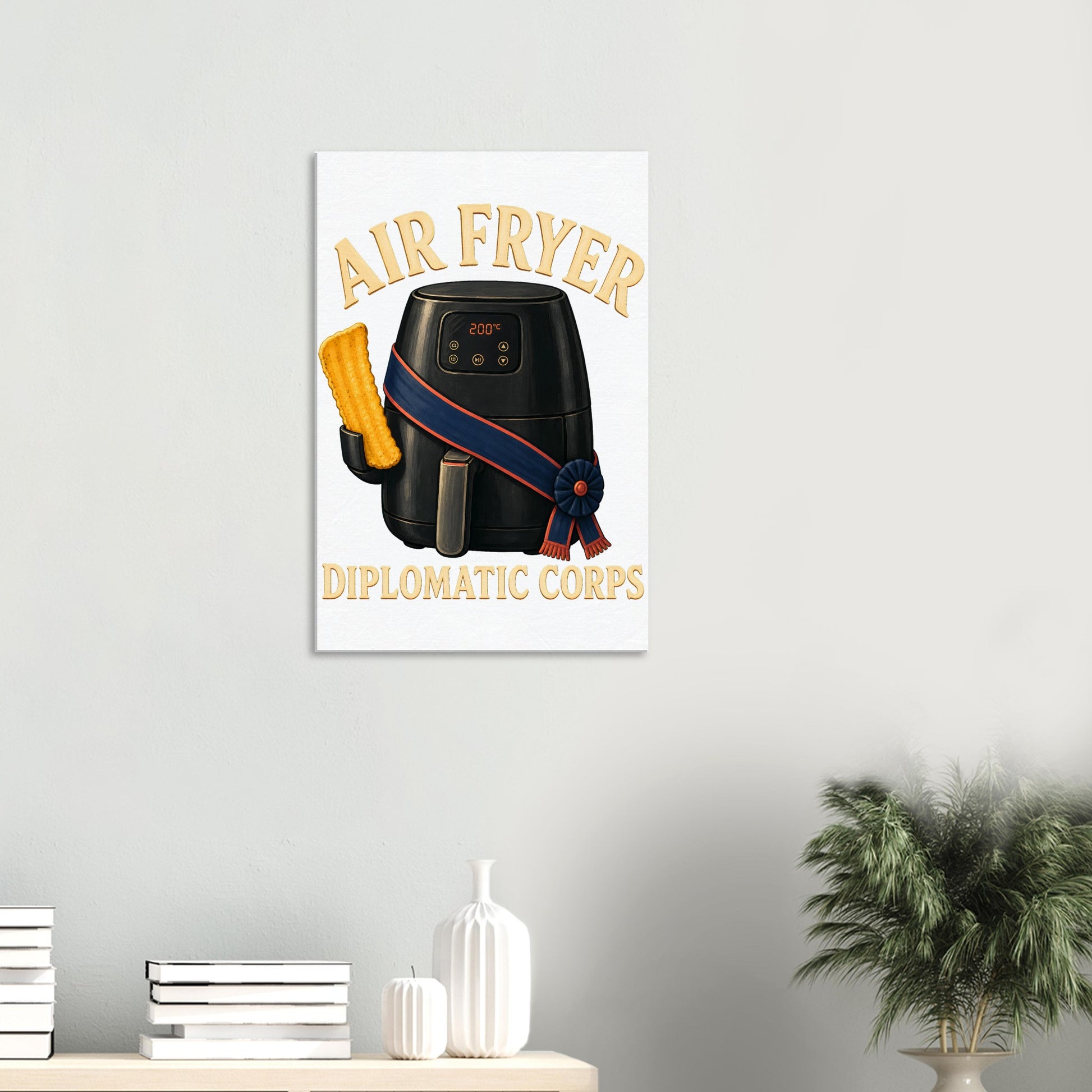 Air Fryer Diplomatic Corps Canvas — product view 4