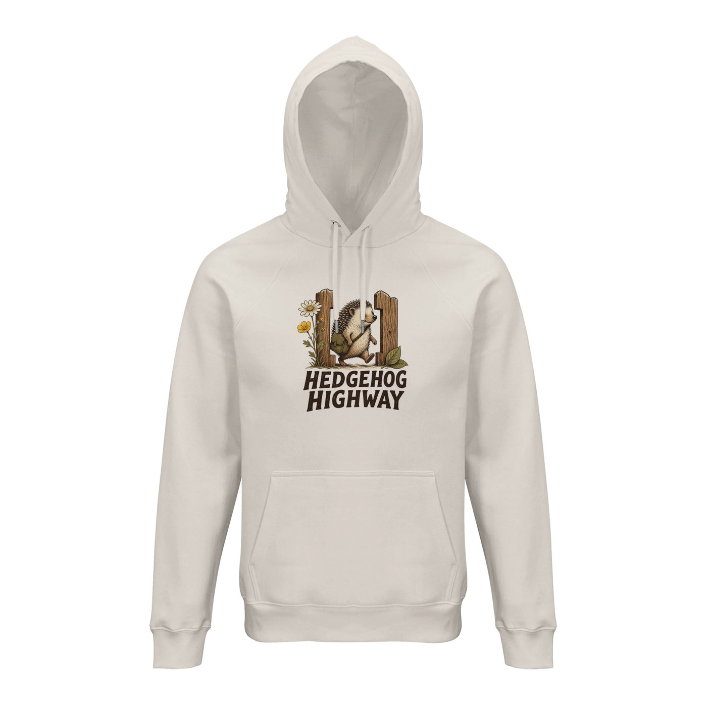 Hedgehog Highway Garden Graphic Hoodie