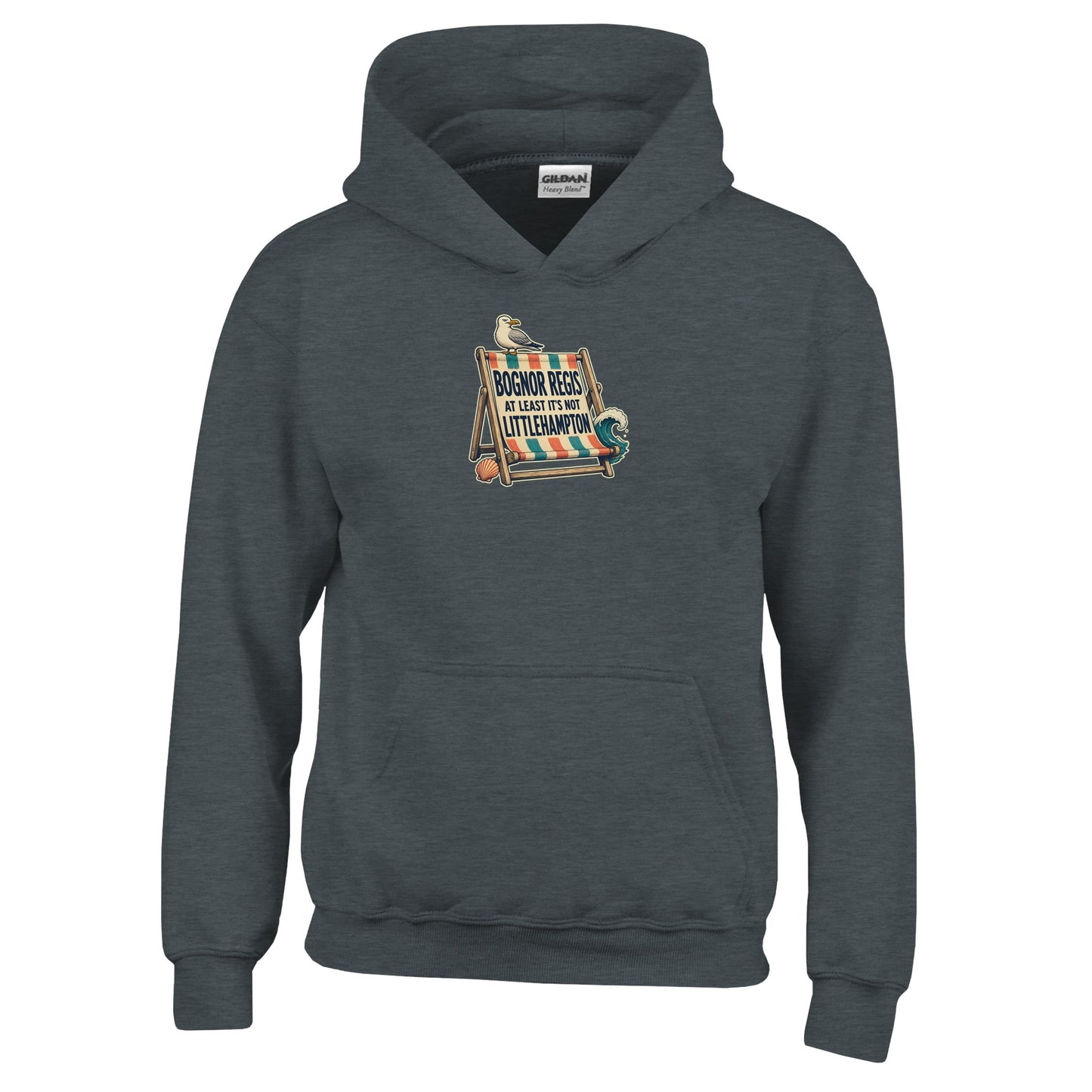 Bognor Regis — At Least It's Not Littlehampton Kids' Hoodie — product view 9