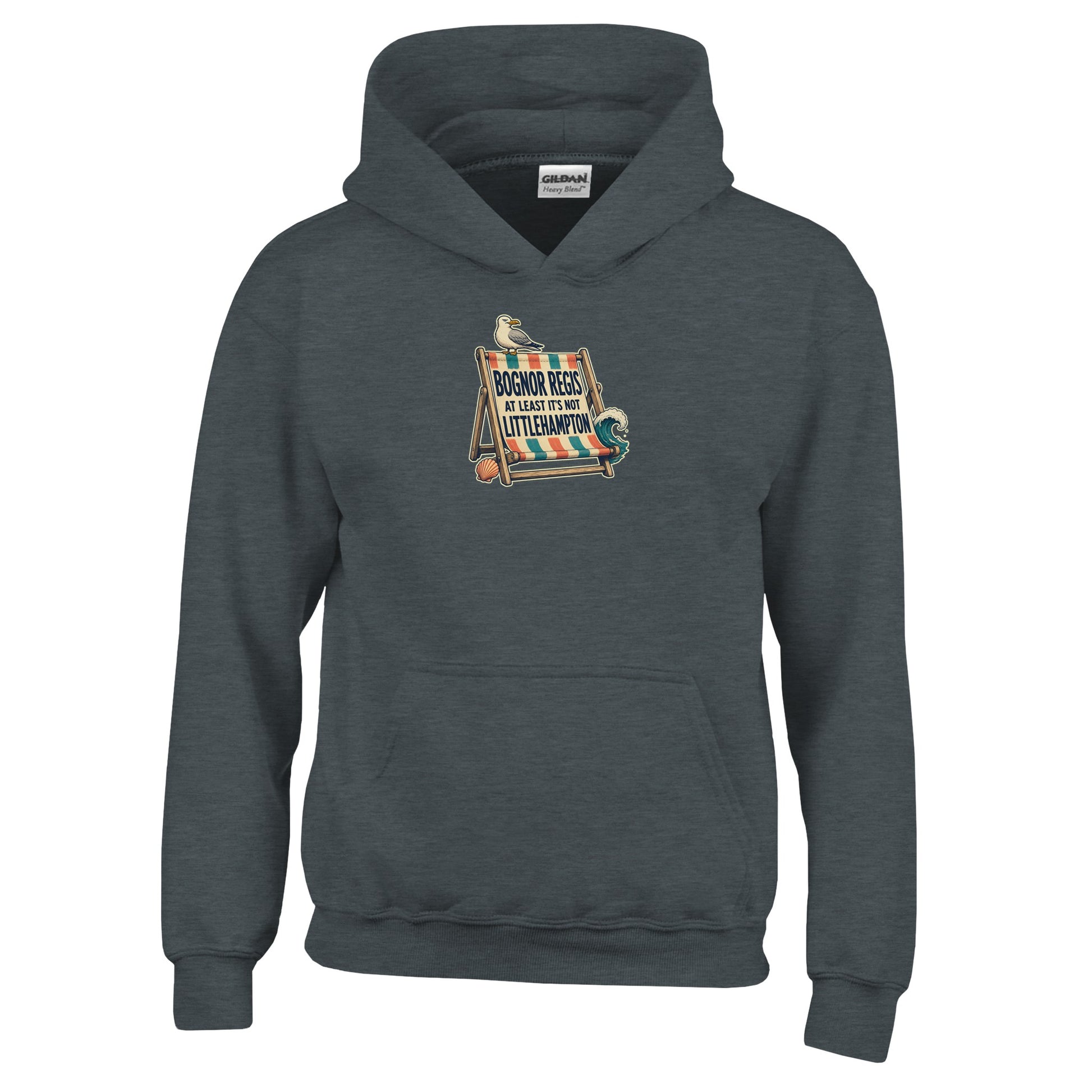 Bognor Regis — At Least It's Not Littlehampton Kids' Hoodie — product view 9