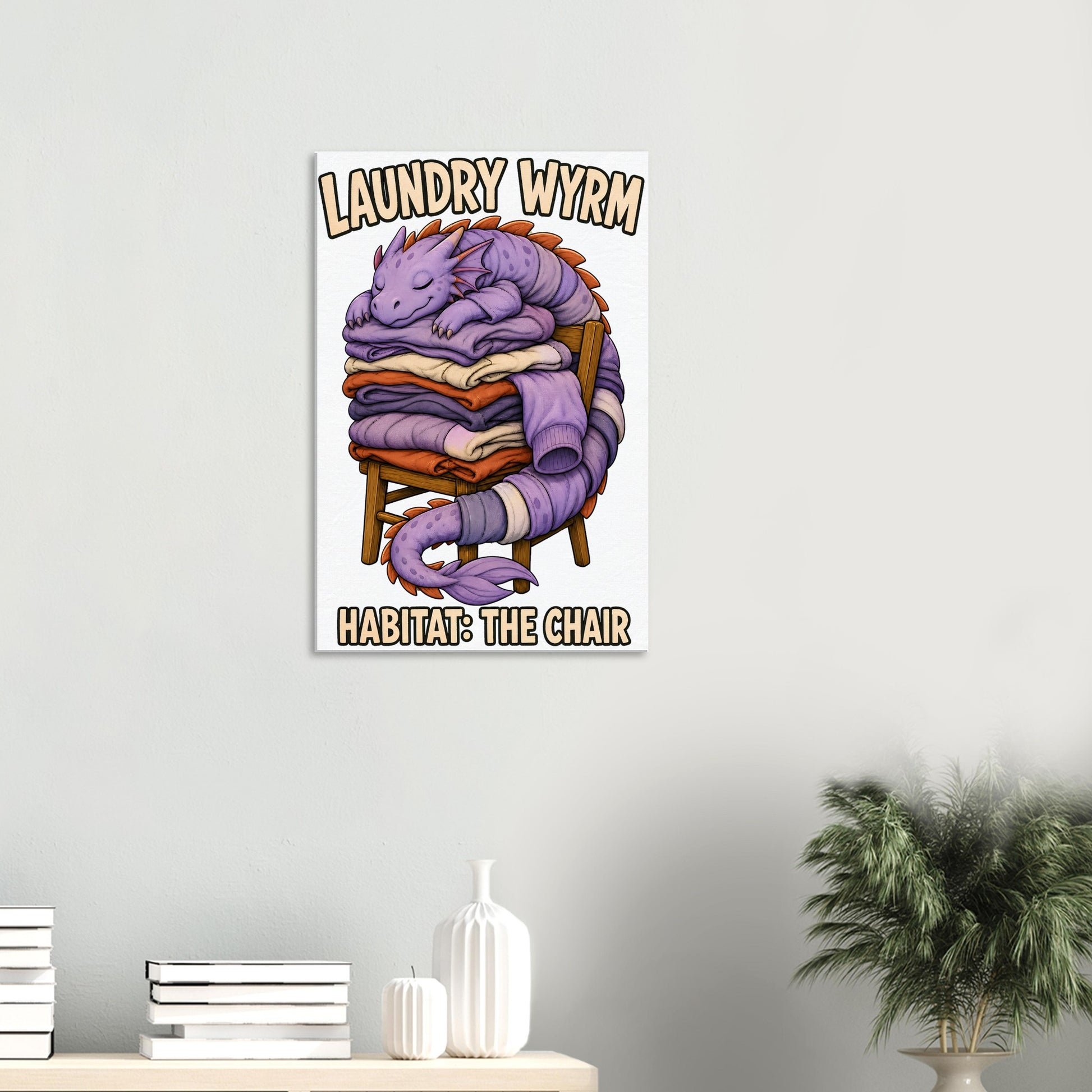 Laundry Wyrm – Habitat: The Chair Canvas — product view 4