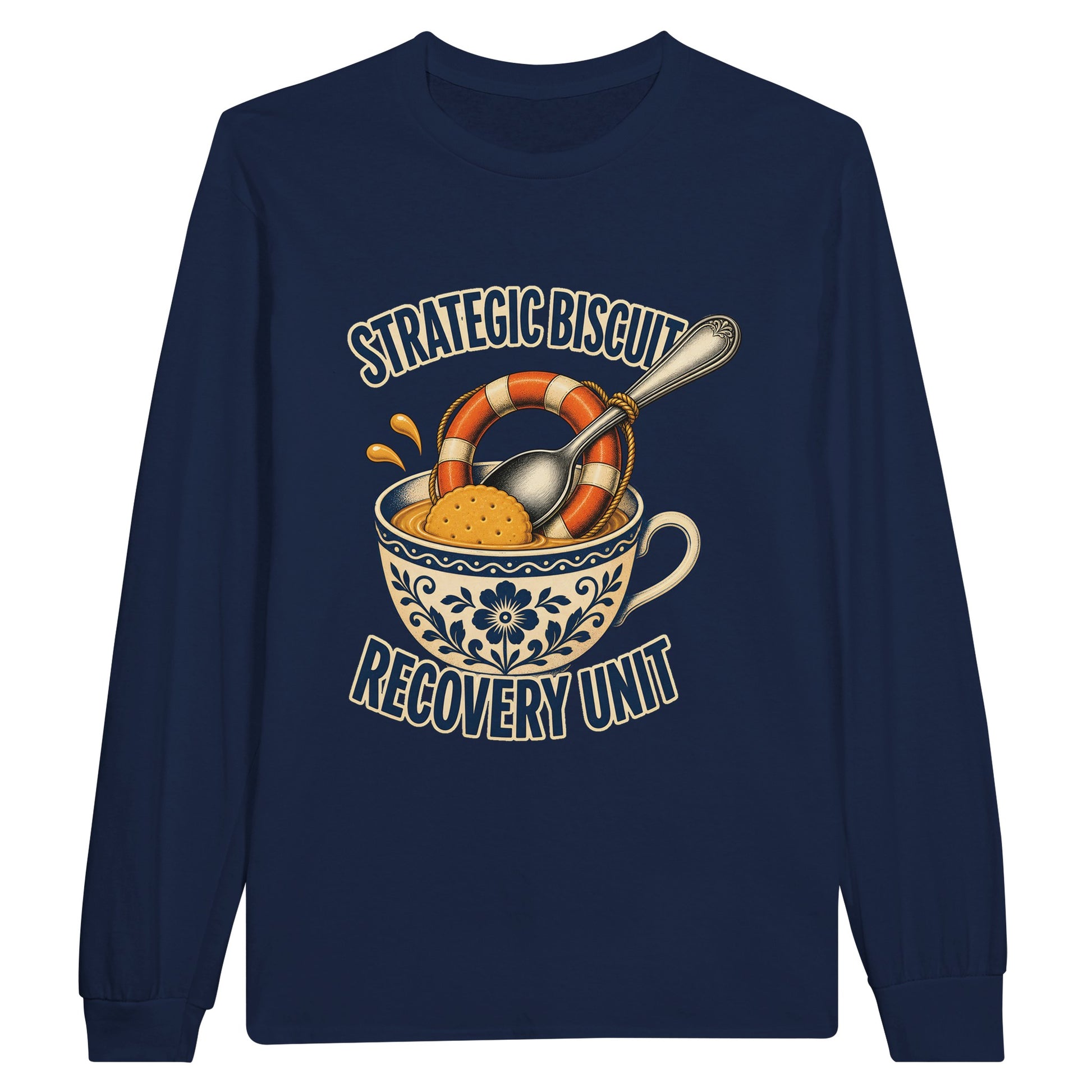 Strategic Biscuit Recovery Unit Long-Sleeve T-shirt — product view 11