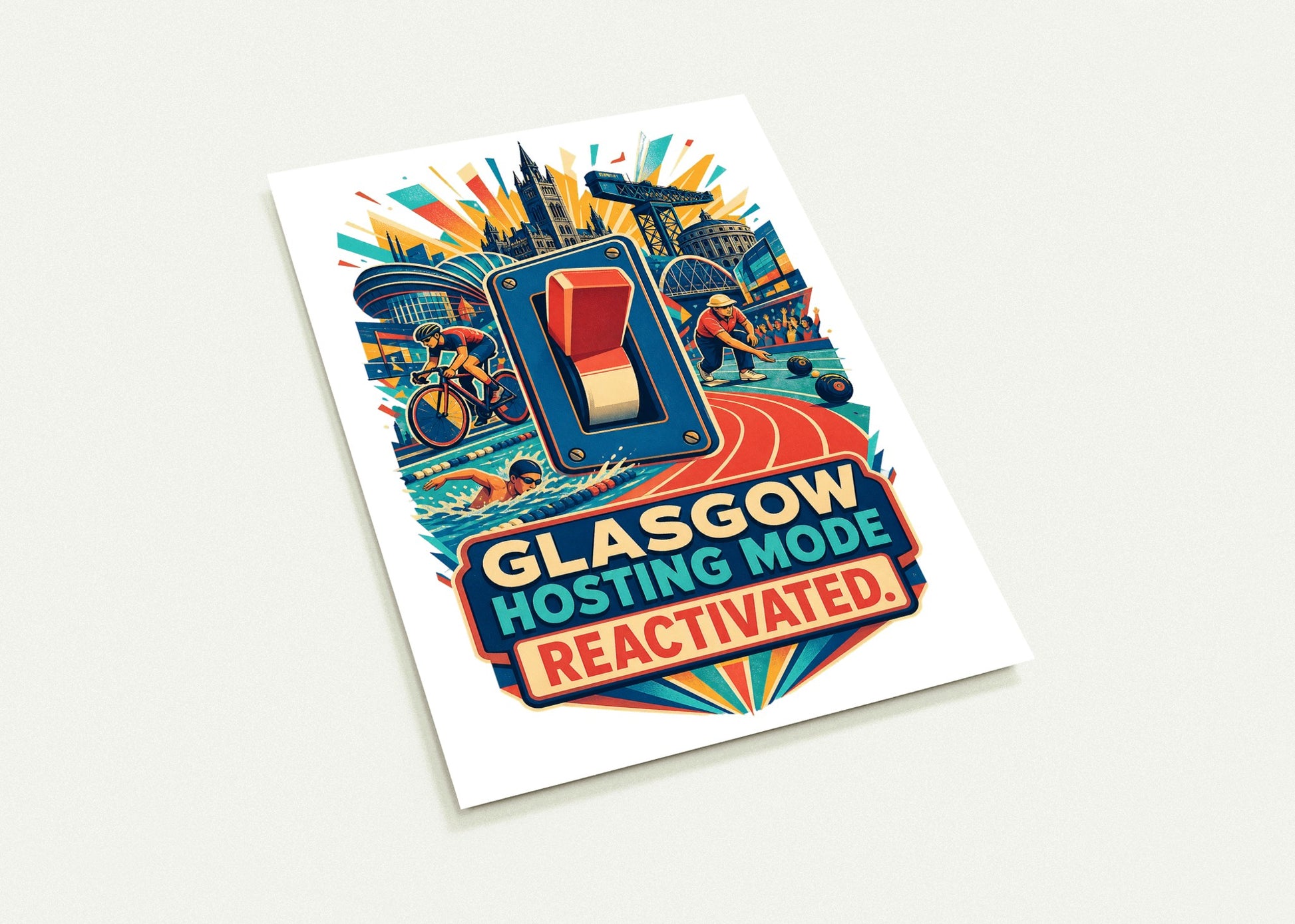 Glasgow Hosting Mode — Reactivated Postcard Pack — product view 3