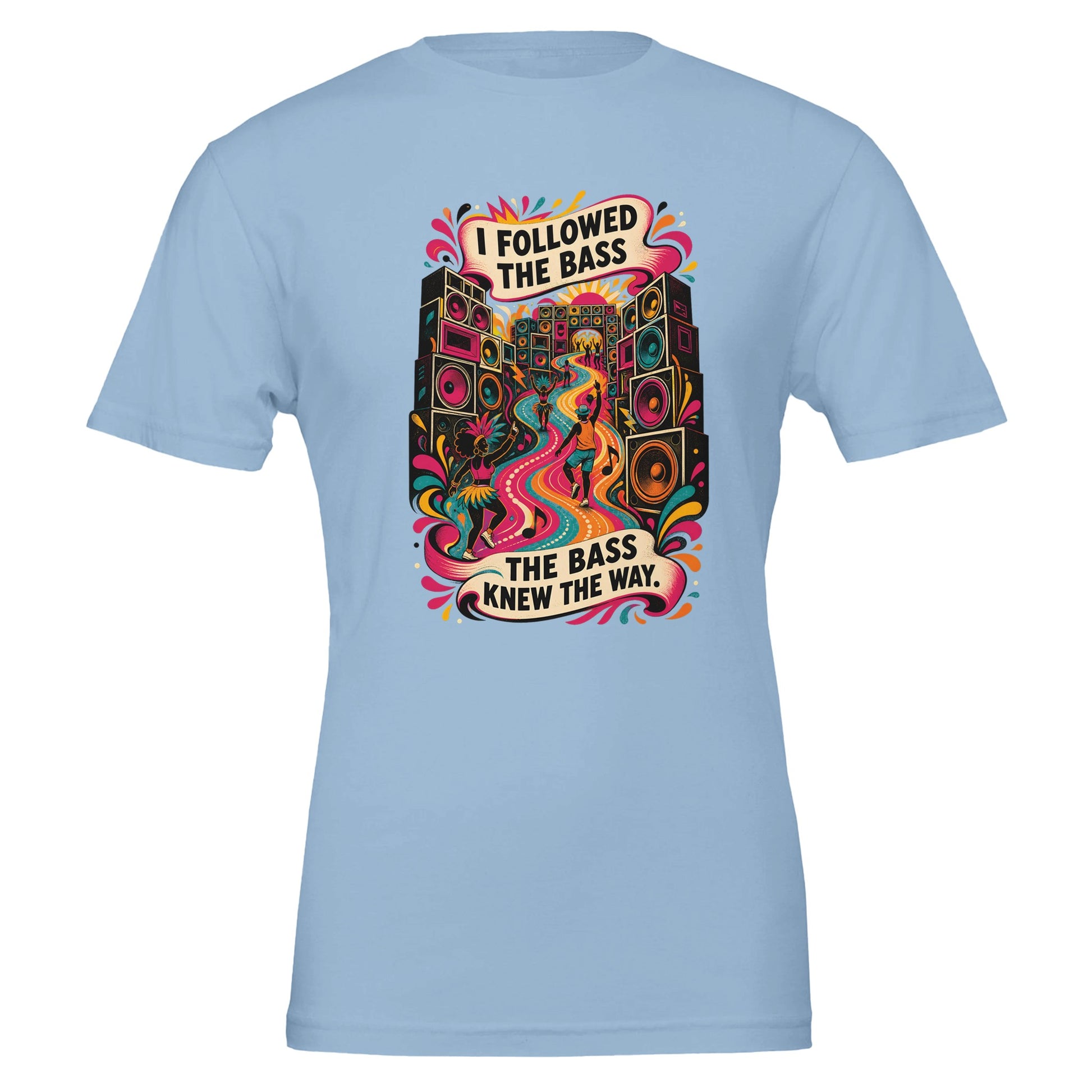 I Followed the Bass T-shirt — product view 2