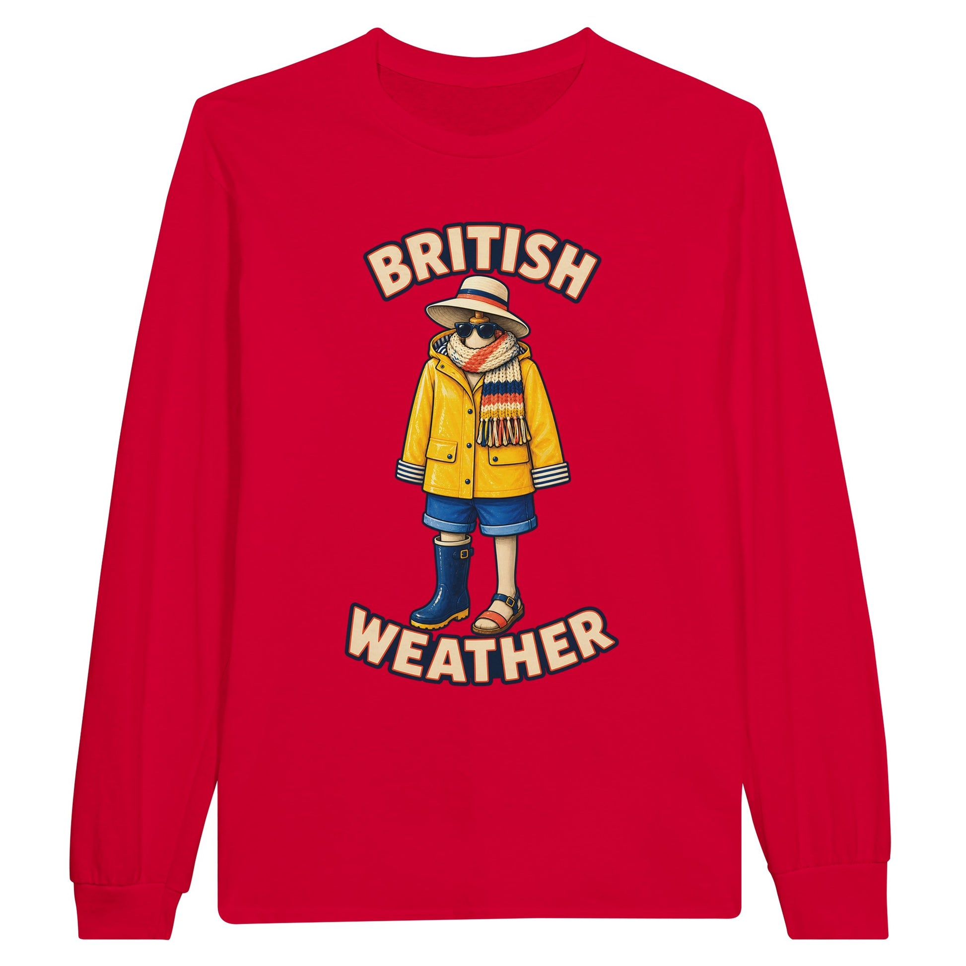 British Weather All-Weather Outfit Long-Sleeve T-shirt — product view 9