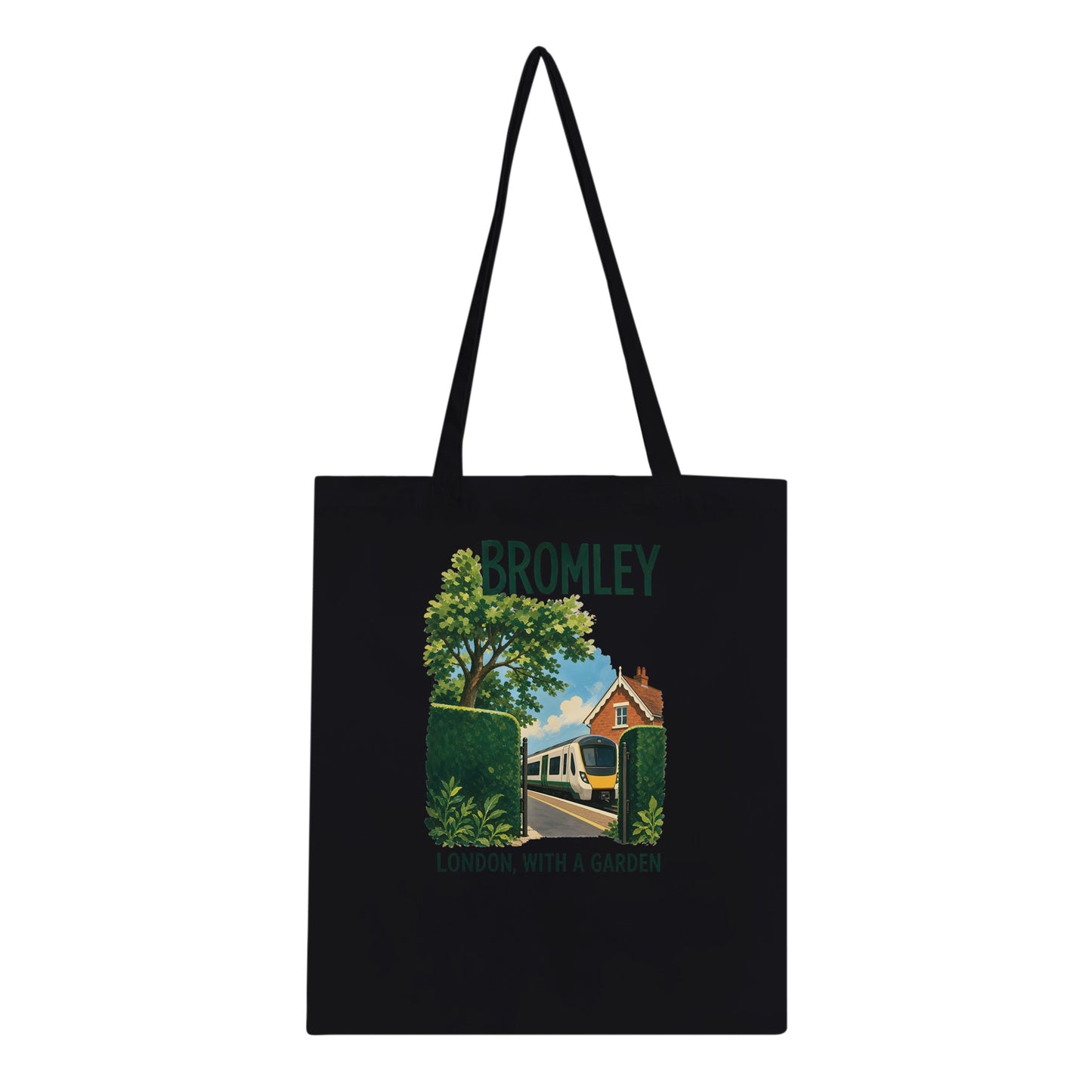 Bromley: London with a Garden Tote Bag — product view 3