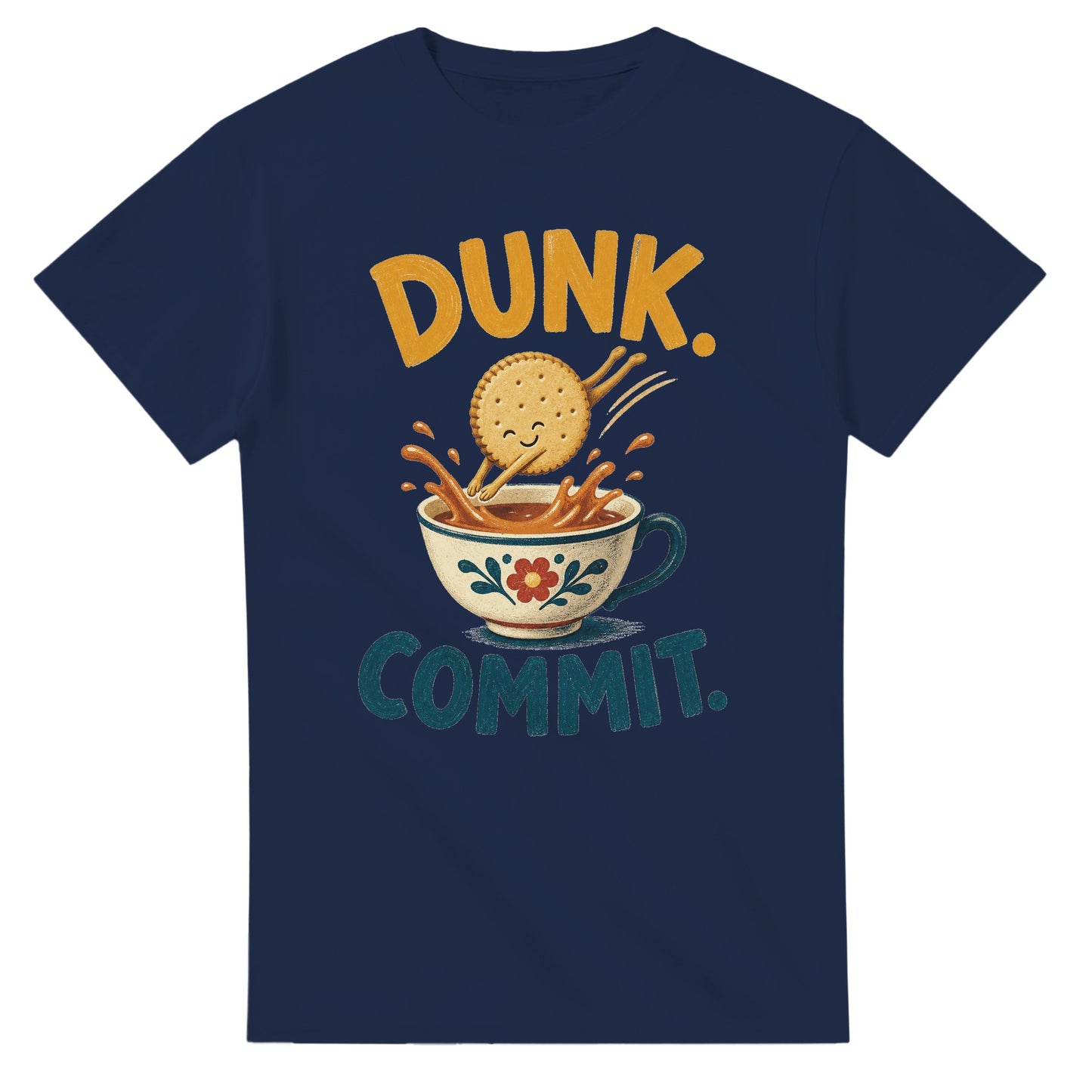 Dunk. Commit. Tea Biscuit Graphic T-shirt — product view 5