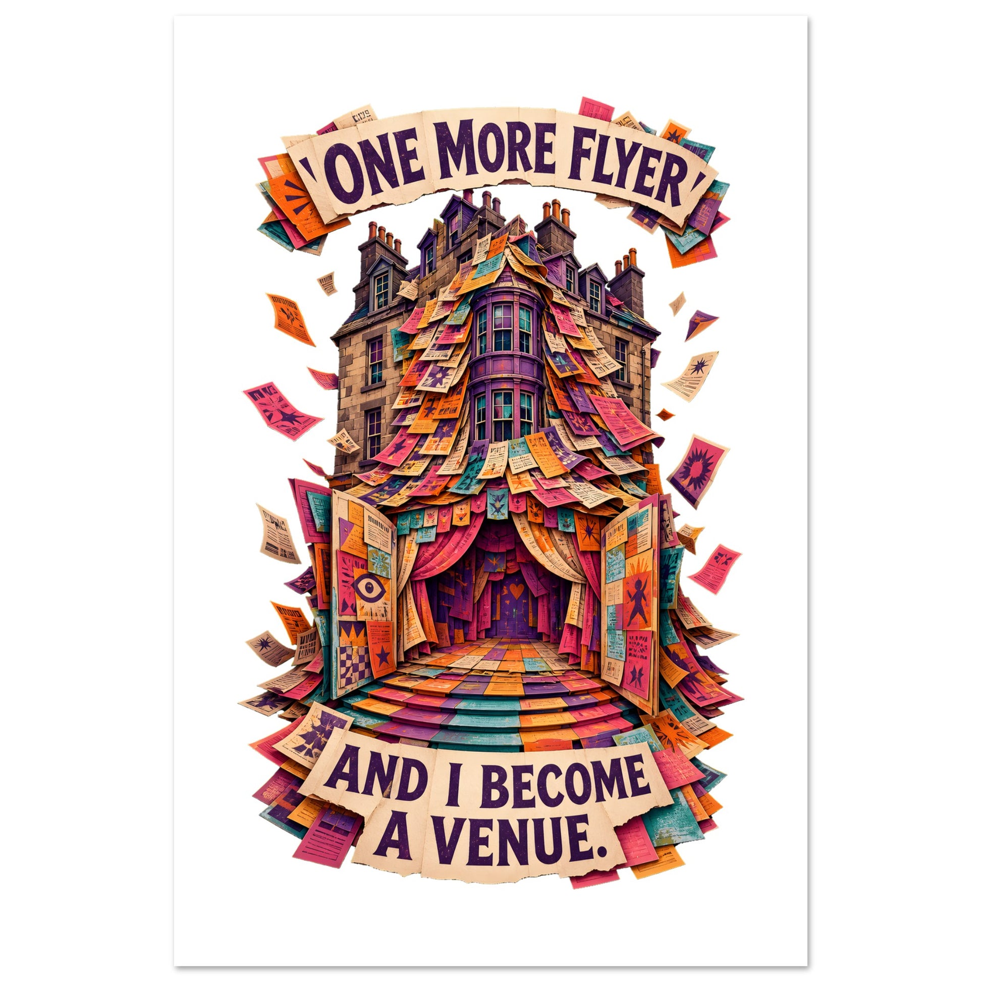One More Flyer and I Become a Venue Poster — product view 6