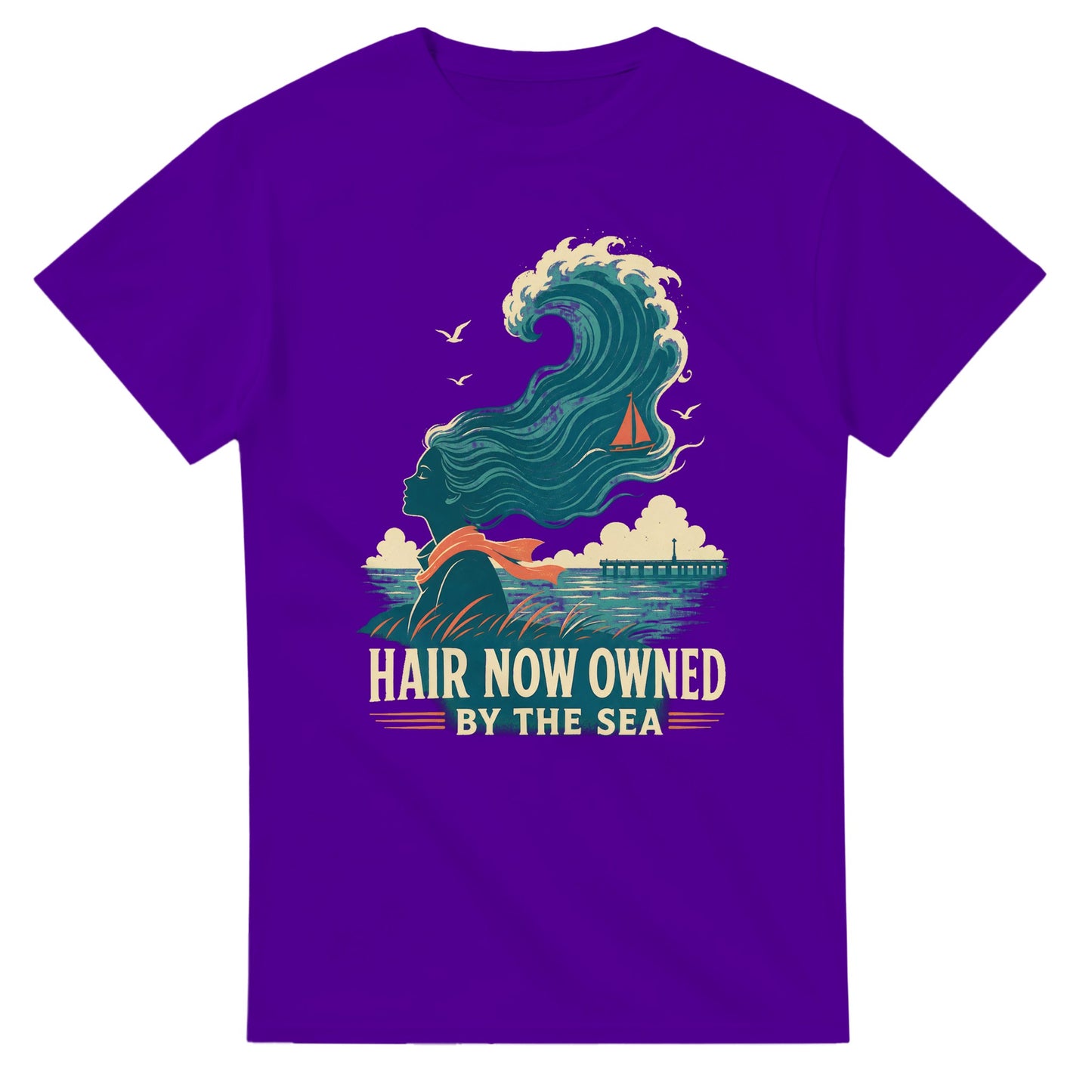 Hair Now Owned by the Sea T-shirt — product view 16
