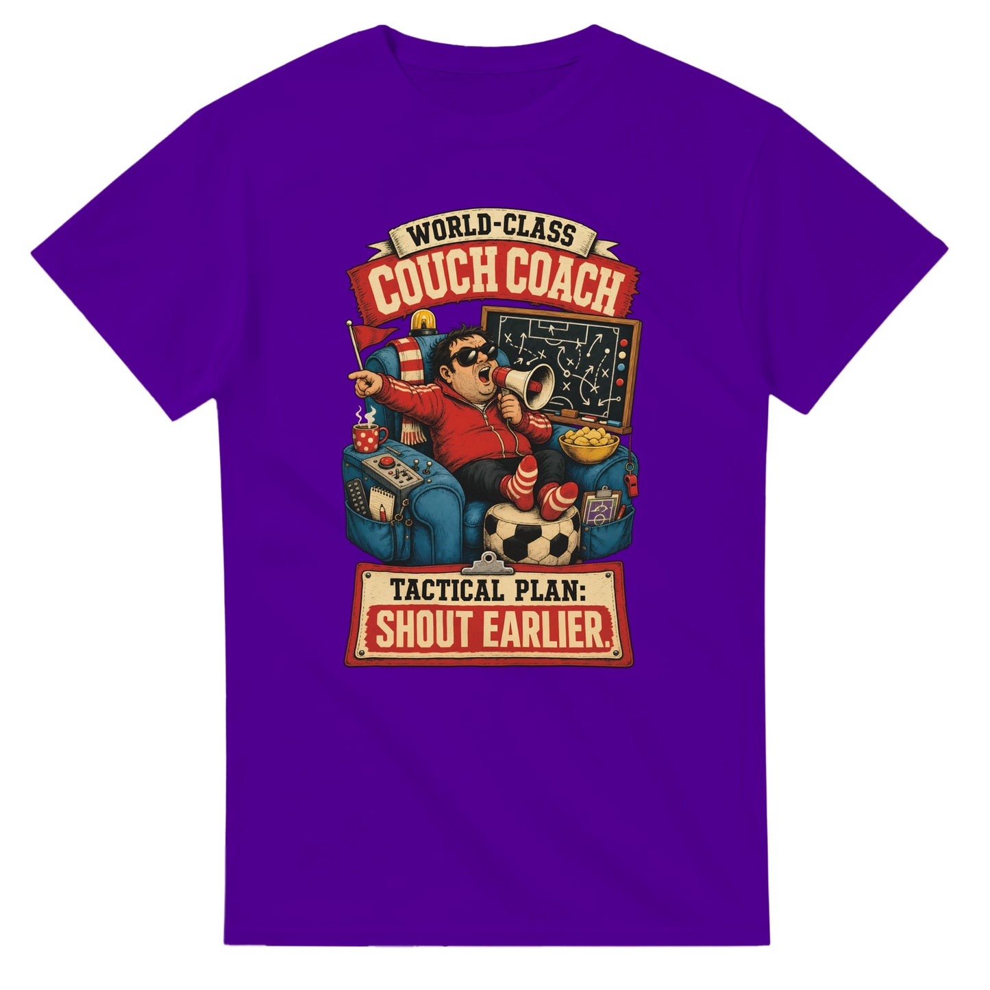 World-Class Couch Coach T-shirt — product view 16