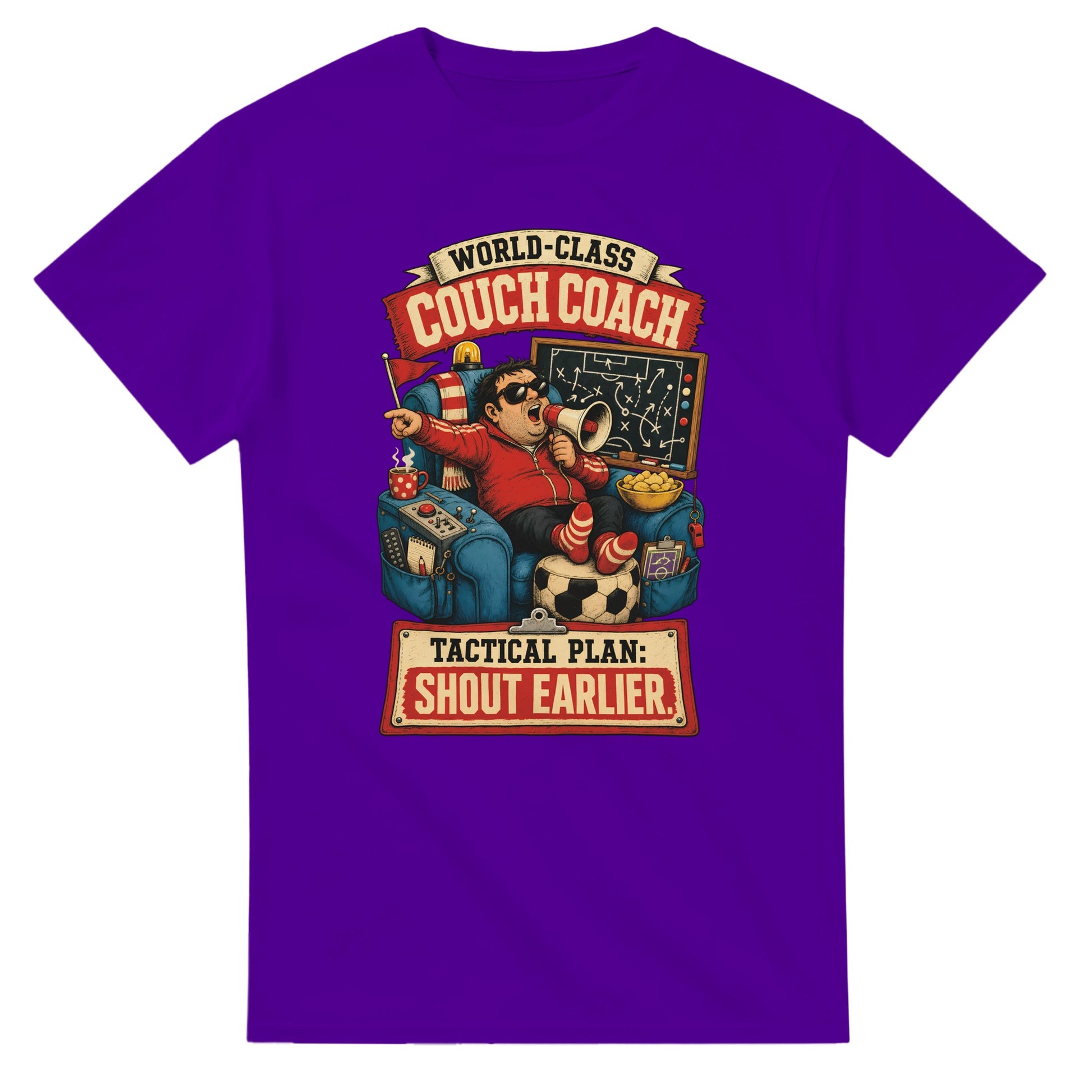 World-Class Couch Coach T-shirt — product view 16
