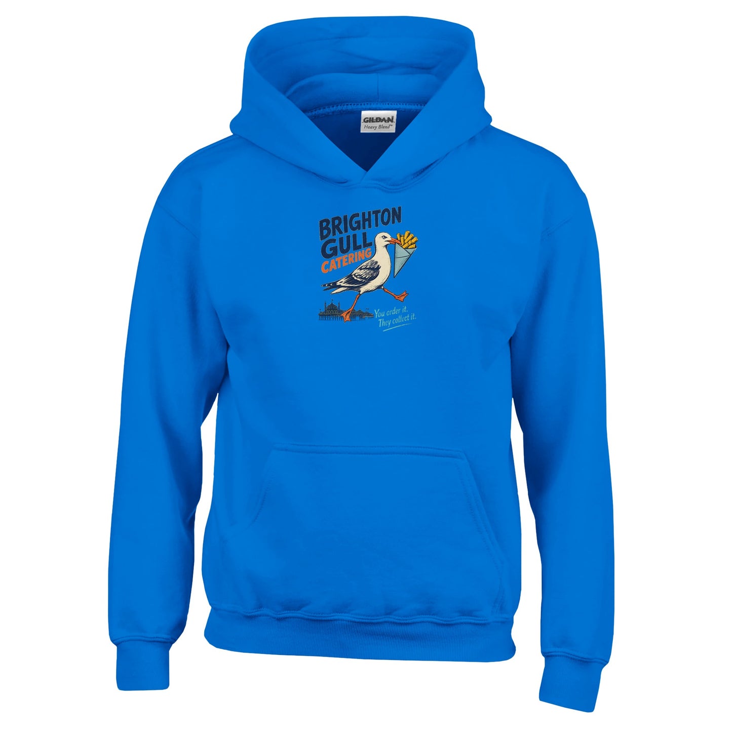 Brighton Gull Catering - You Order It, They Collect It Kids' Hoodie — product view 11