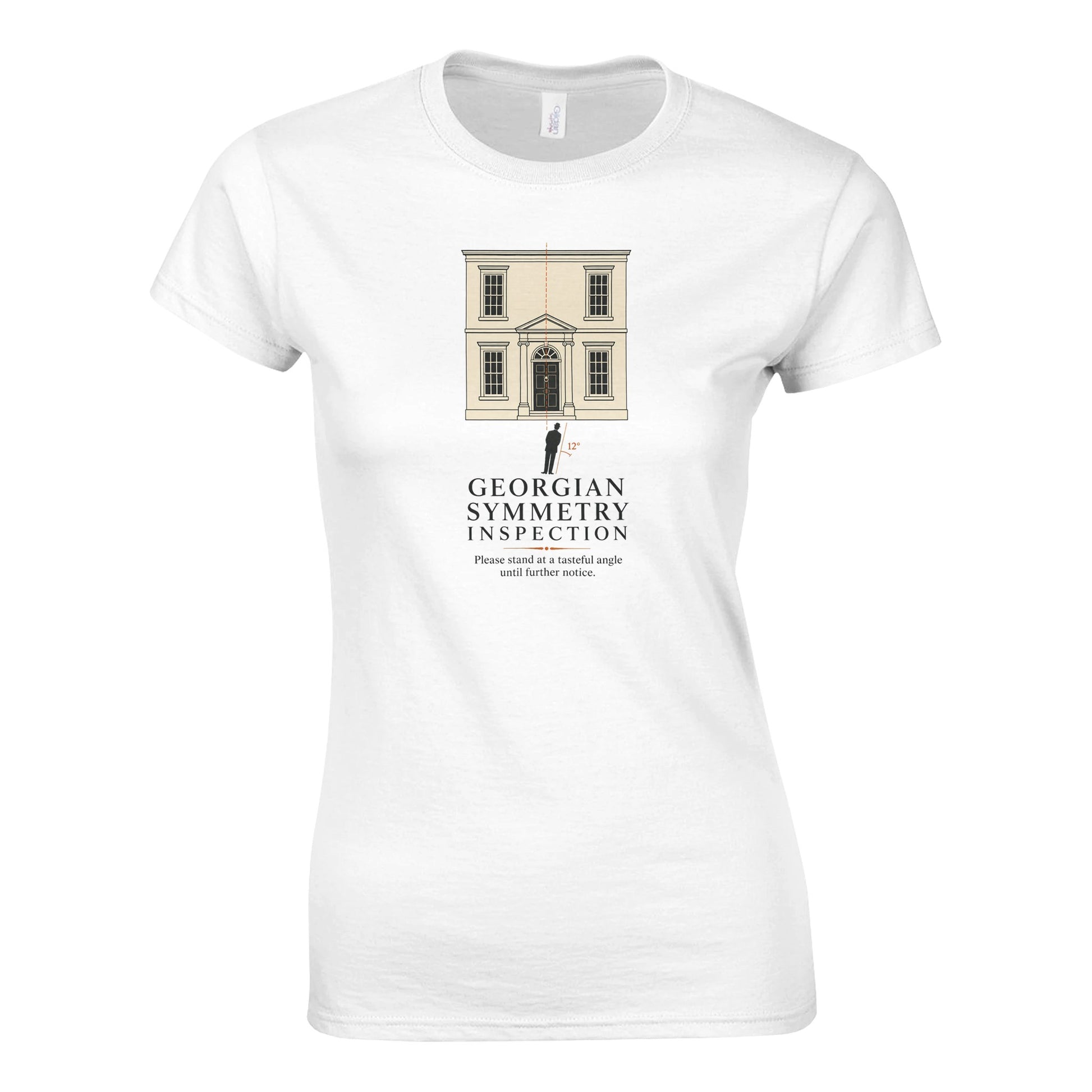Georgian Symmetry Inspection — Bath Women's T-shirt — product view 1