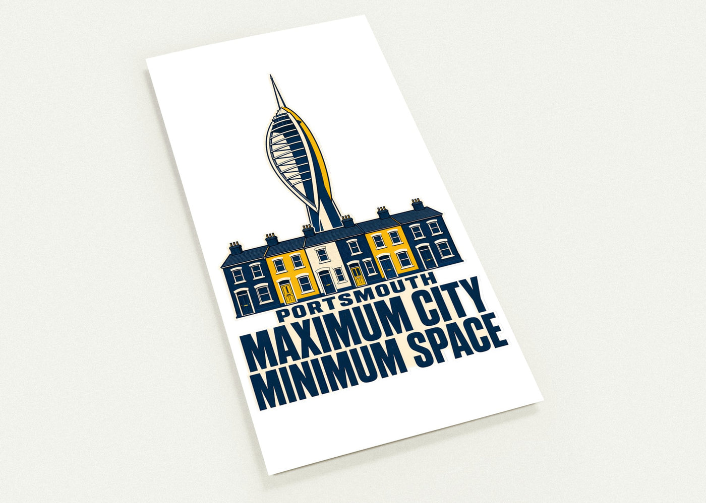 Portsmouth Maximum City Minimum Space Postcard Pack