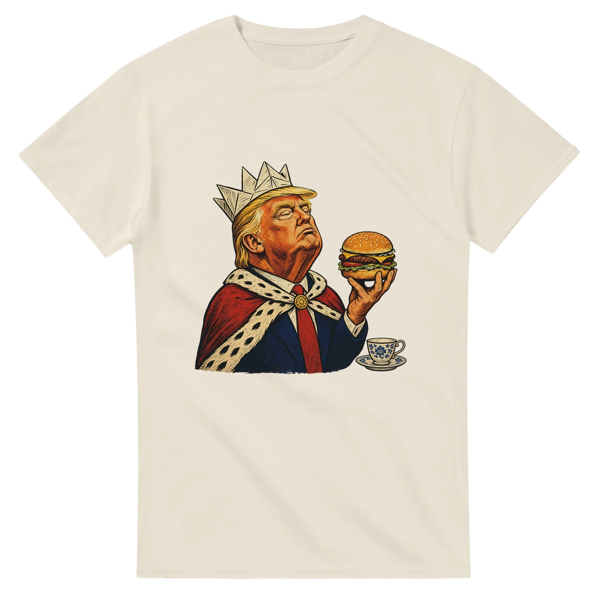 The Very Temporary Monarch — Trump Satire T-shirt — product view 8